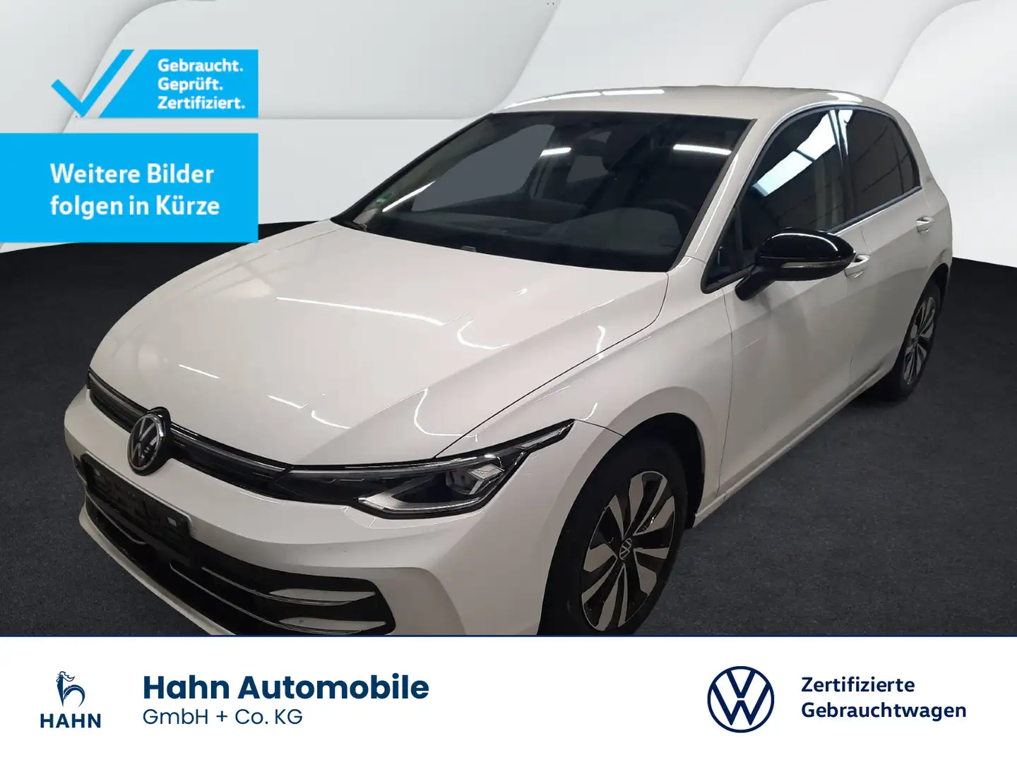 Volkswagen Golf VIII 1.5 TSI Goal AHK ACC LED Navi Sitzhzg Weiß - 1