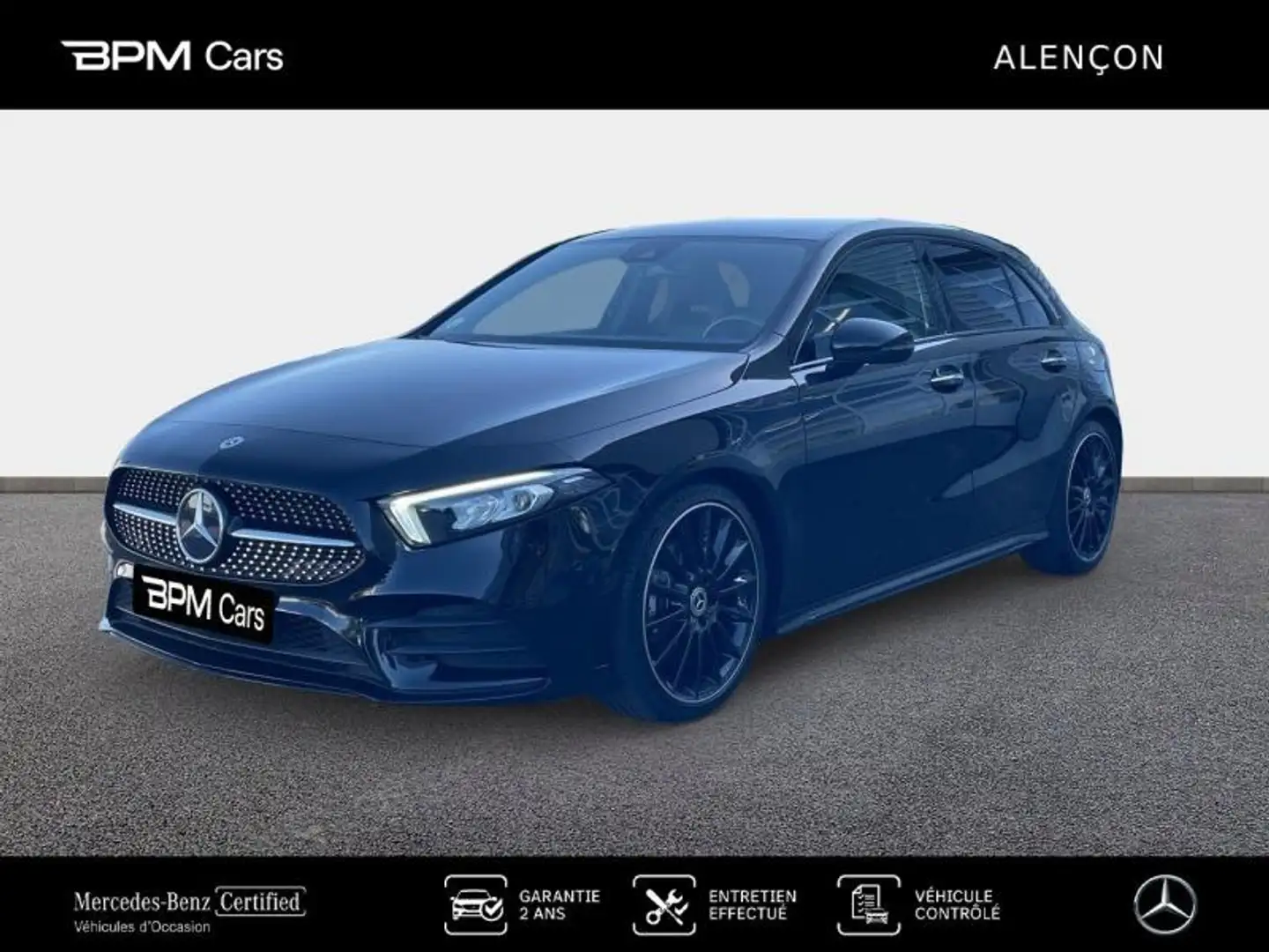 Mercedes-Benz A 200 200 d 150ch AMG Line 8G-DCT Noir - 1