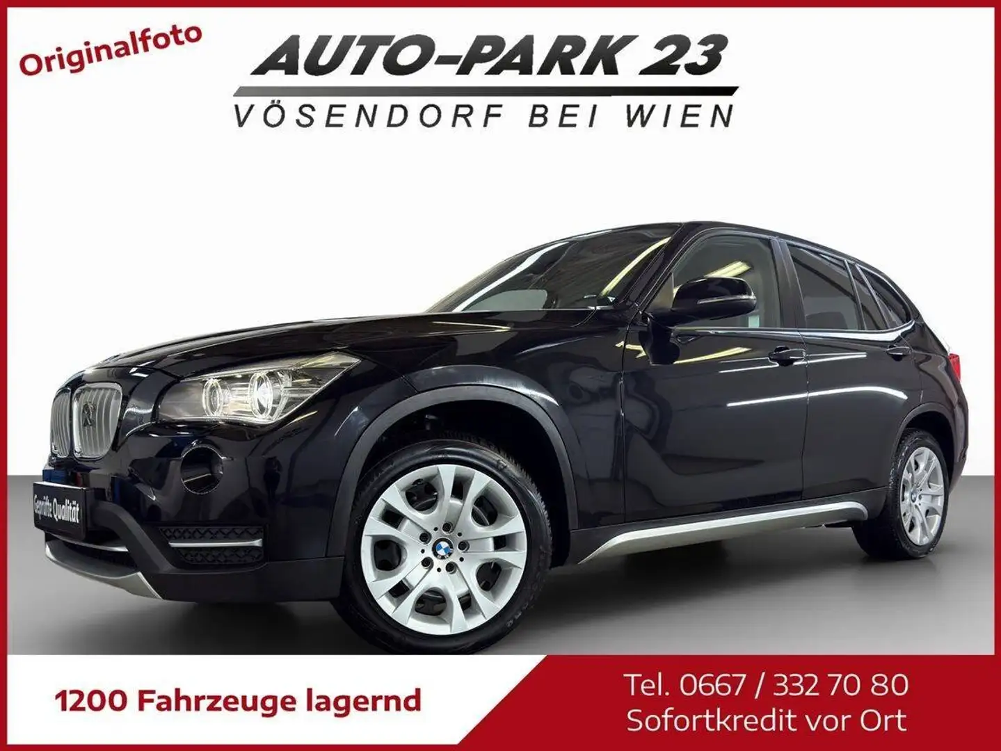 BMW X1 X1 X-DRIVE AUTOMATIC*LEDER*GARANTIE*MOD2014 Schwarz - 2