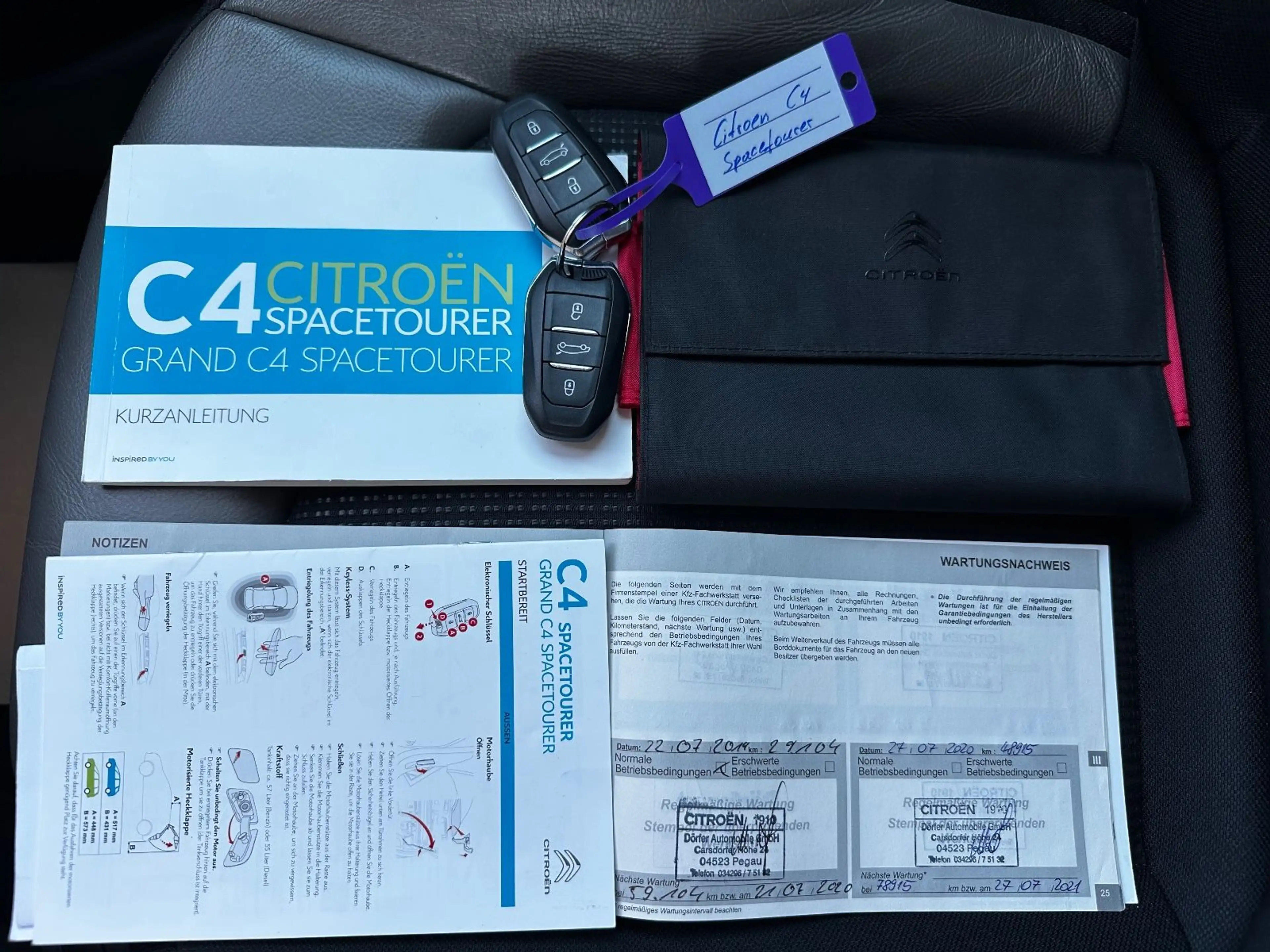 Citroen C4 Picasso /Spacetourer Shine "360° Kamera" — photo 31