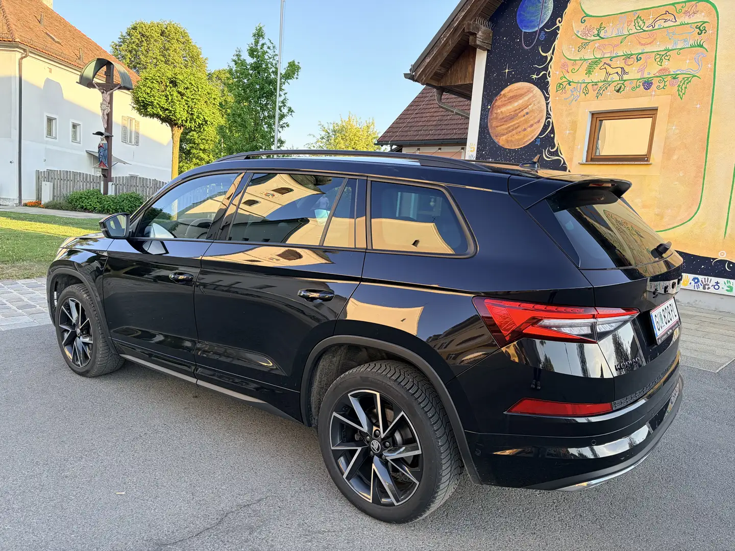 Skoda Kodiaq 2,0 TDI Sportline 7 Sitze Schwarz - 2