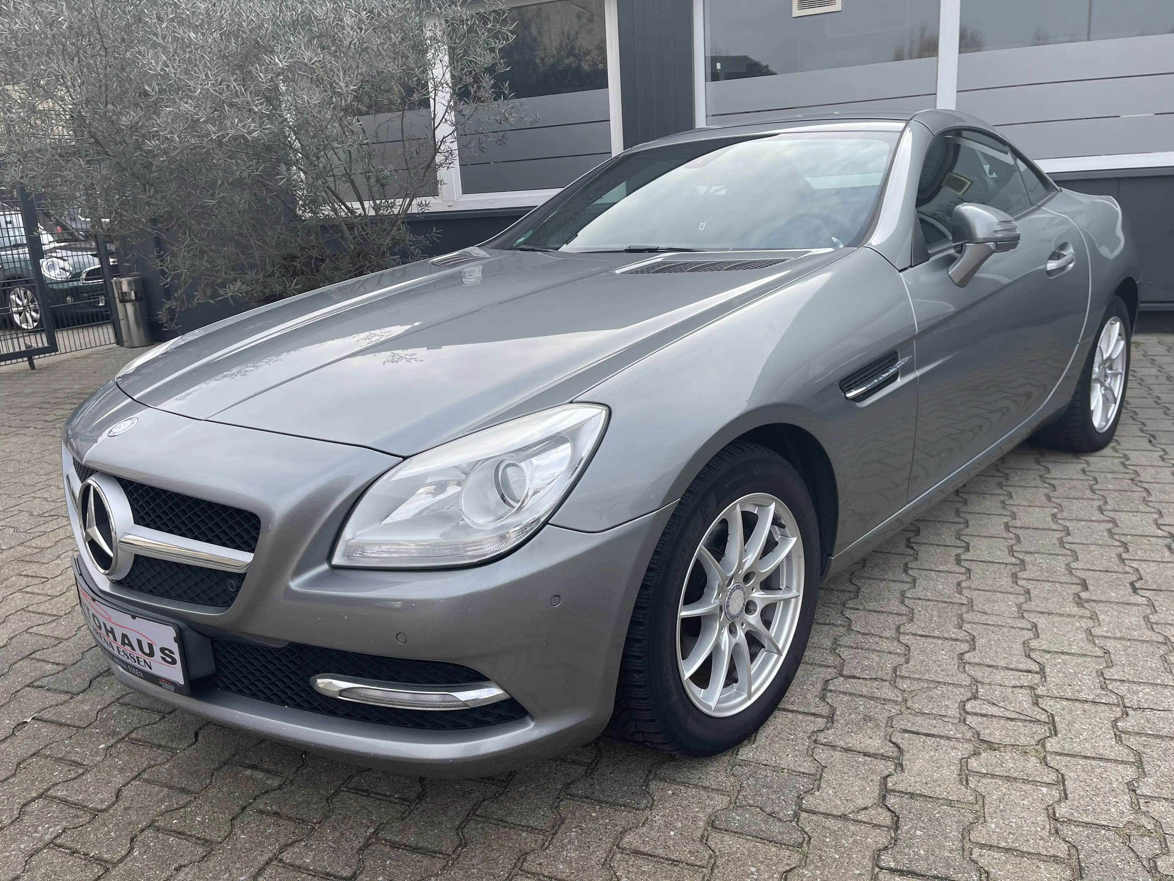 Mercedes-Benz SLK 200 BlueEfficiency 2.Hand Voll S-Heft Leder Navi Top — photo 9