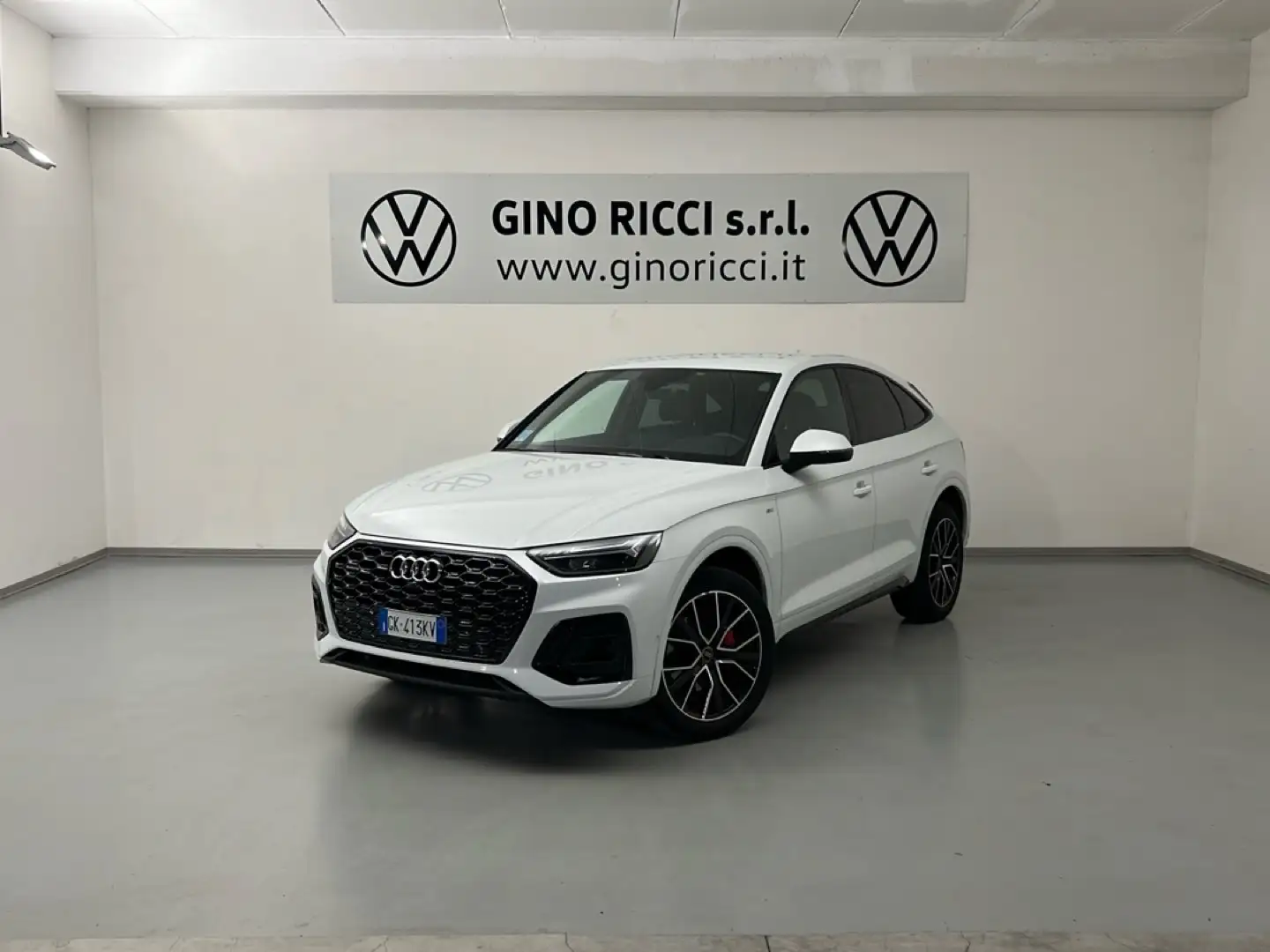Audi Q5 Q5 SPB 40 TDI quattro S tronic S line plus Blanc - 1