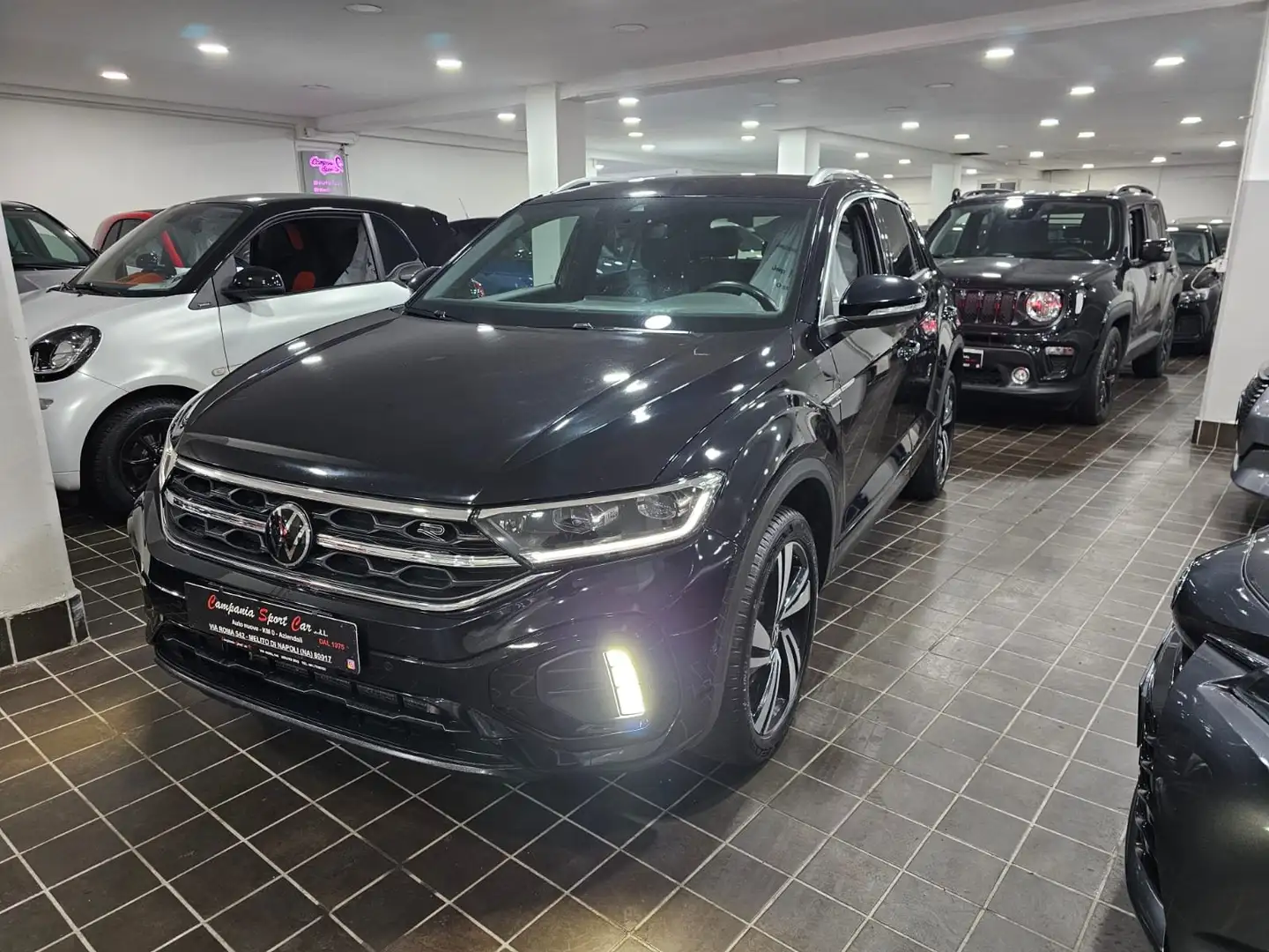 Volkswagen T-Roc 2.0 TDI 150CV R-LINE DSG ITALIANA PRONTA CONSEGNA Noir - 1