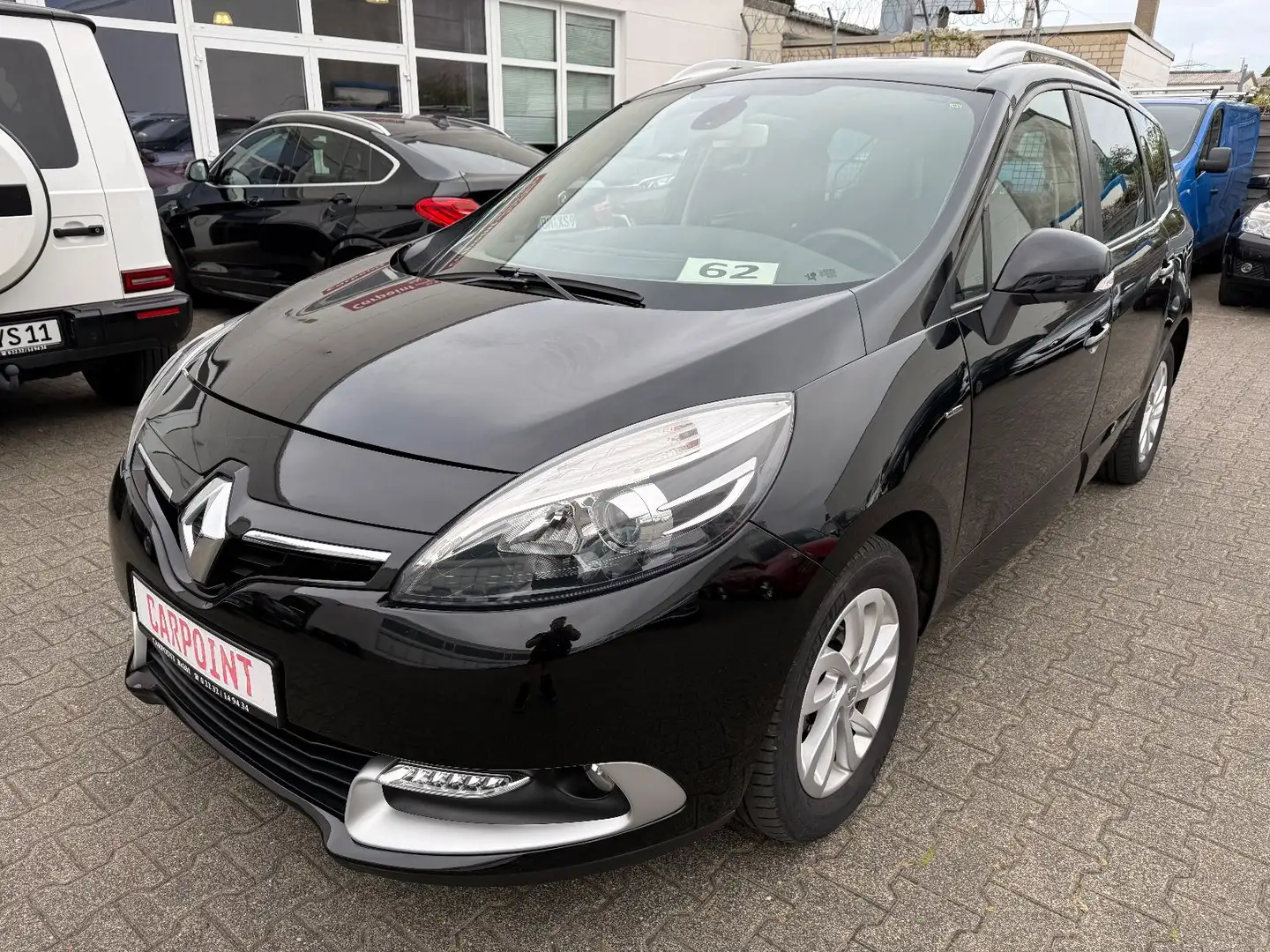 Renault Scenic III Limited KLIMA/NAVI/SHZ/7SITZER Zwart - 1