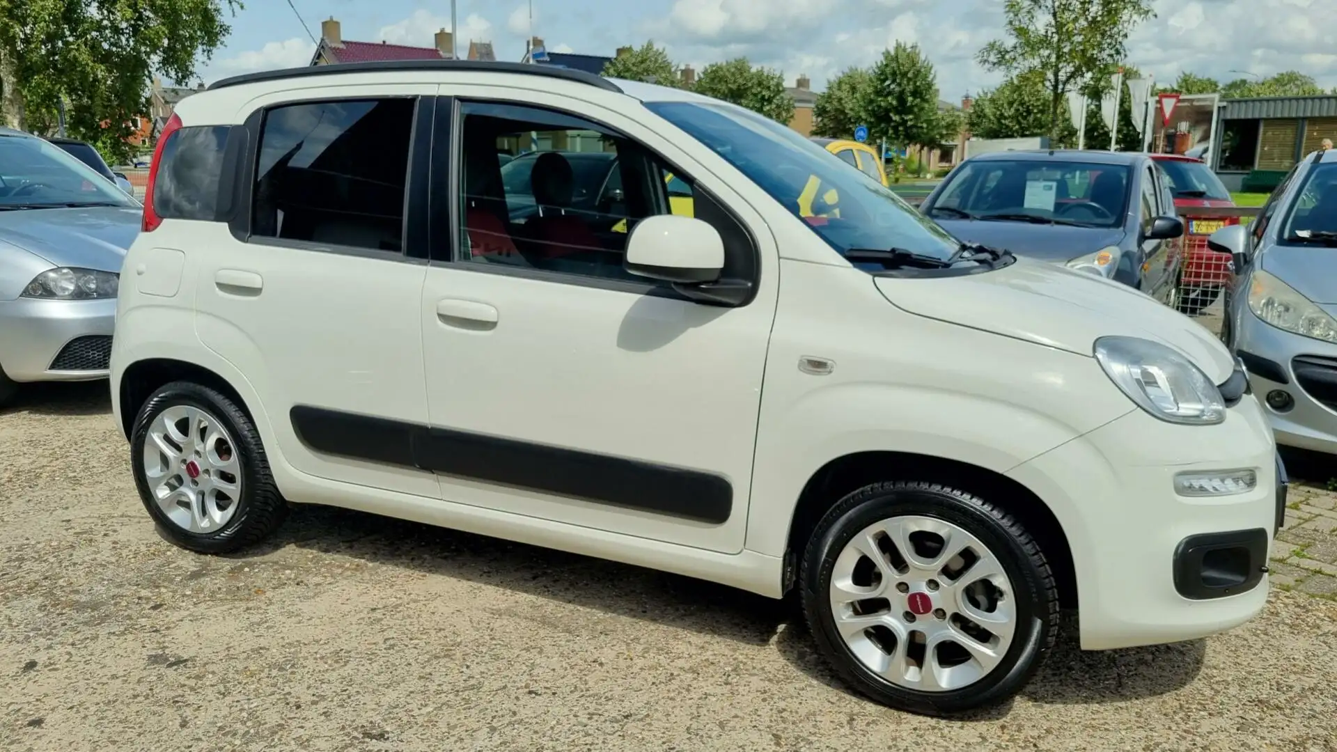 Fiat Panda 0.9 TwinAir Lounge💢€2999,-💢Airco ❄️4 deurs - zui Wit - 1