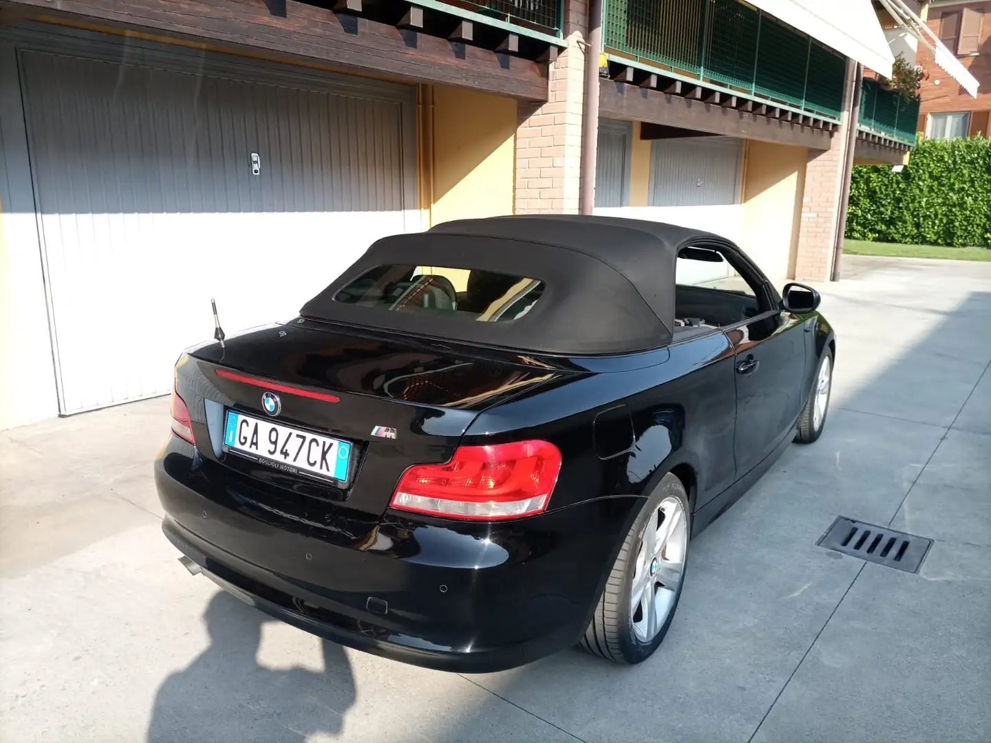BMW 118 Serie 1 Cabrio 118d 2.0 Futura 143cv Nero - 2