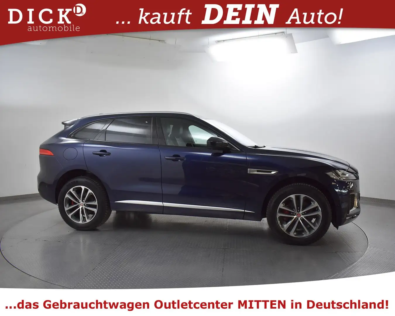 Jaguar F-Pace 3.0d First Editi AWD PANO+STDHZ+MEMO+VOLL Azul - 2