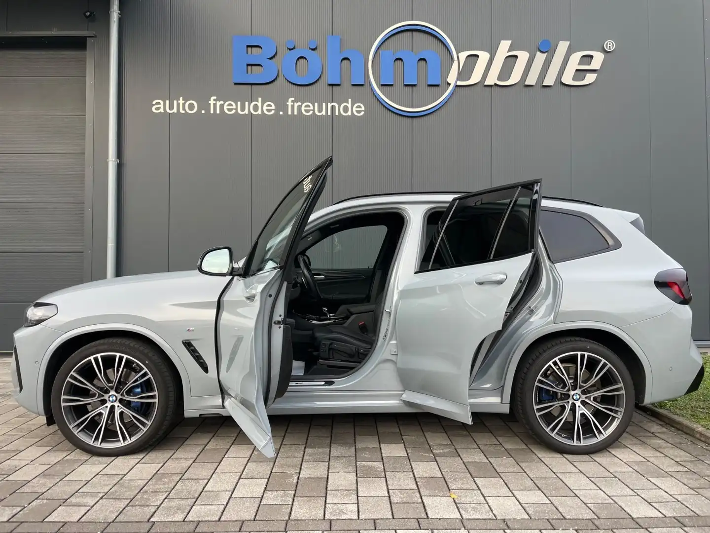 BMW X3 xDrive 30 d M Sport/AHK/STDHZG/21 Zoll/HIFI Grau - 2