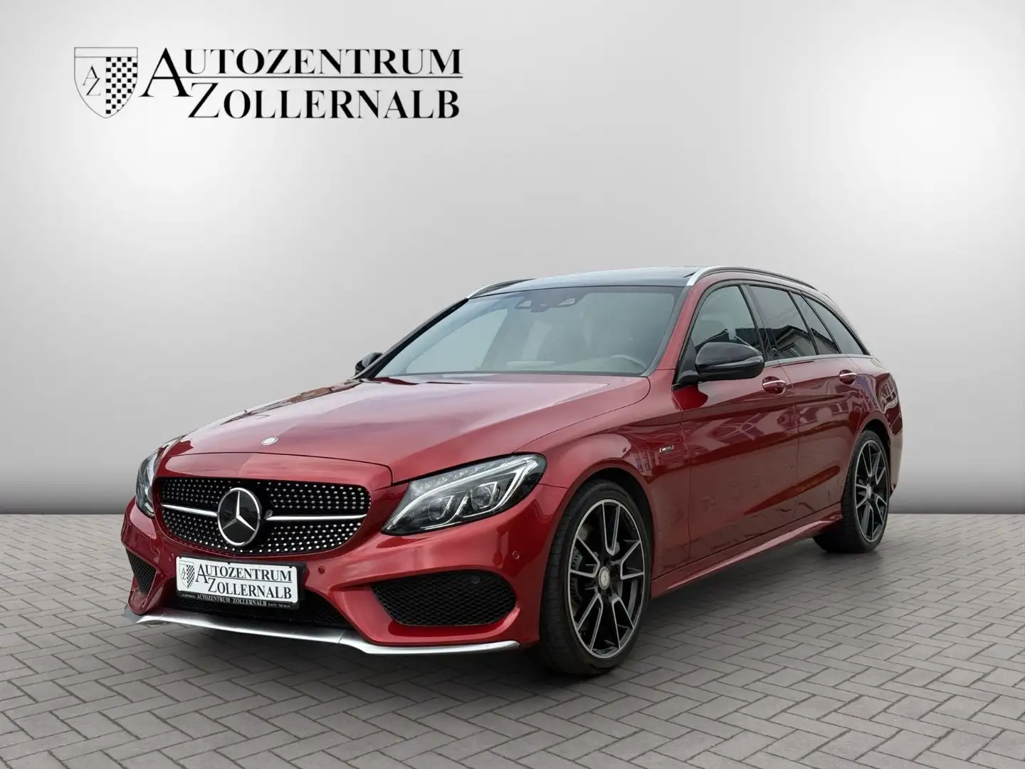 Mercedes-Benz C 450 T 4M *DESIGNO*BURM*SITZKLIMA*HUD*SPUR* Rot - 1