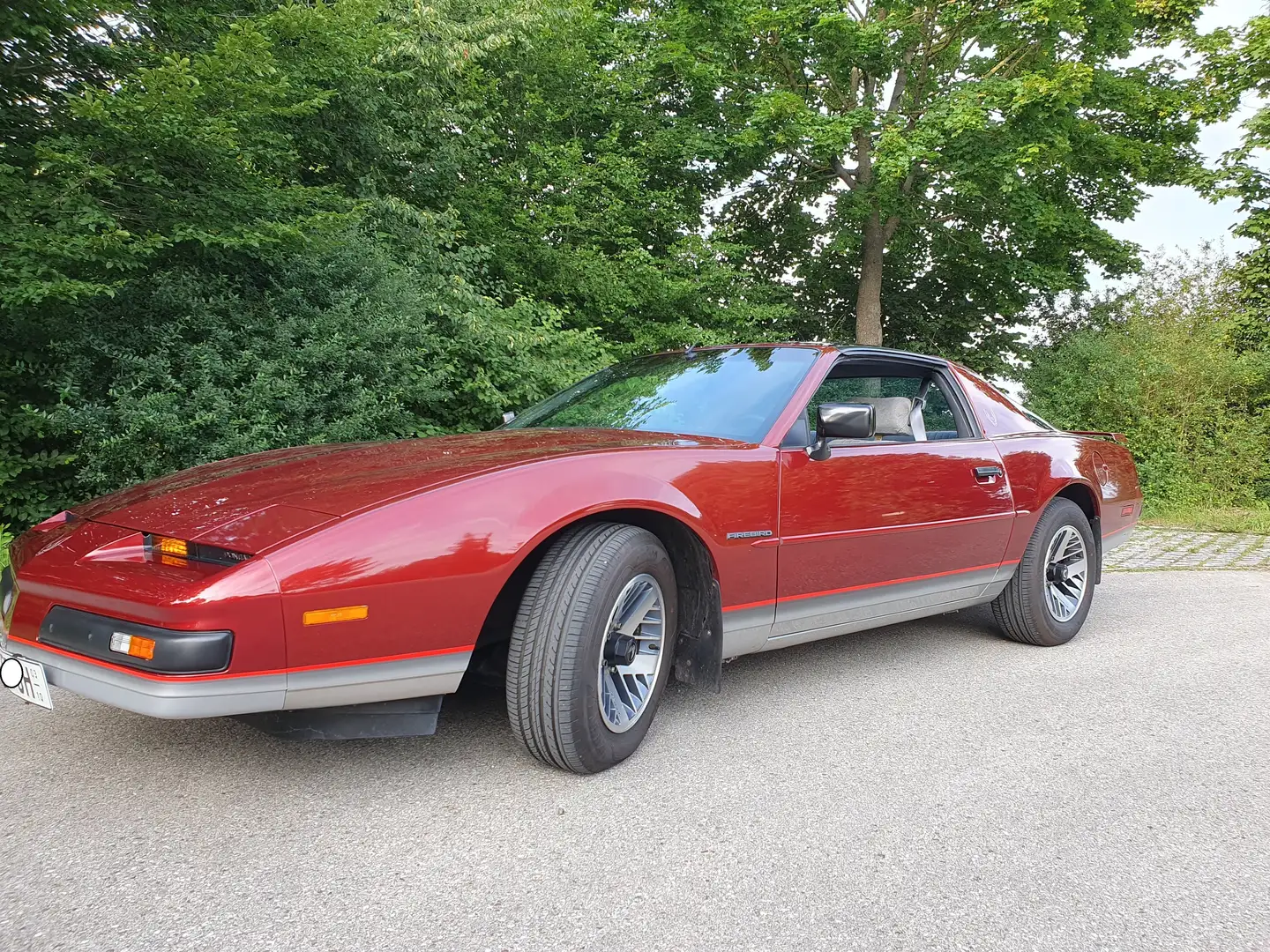 Pontiac Firebird 5L V8 172 PS TBI Automatik T-Top Rojo - 2