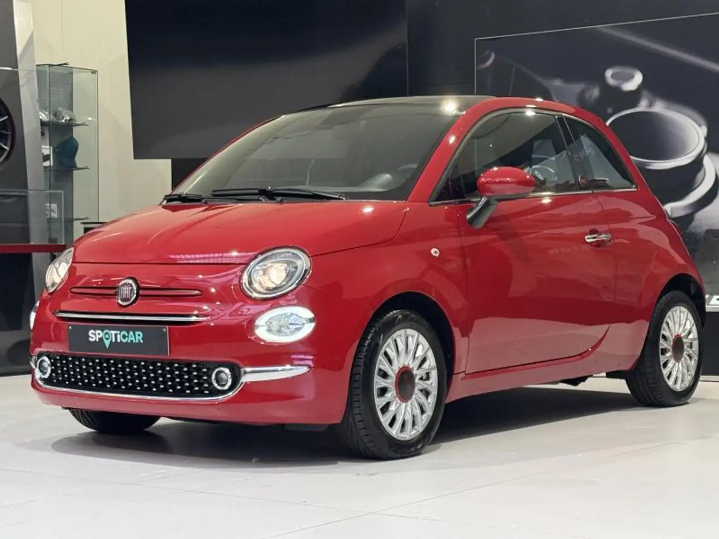 Fiat 500 RED My21 Rouge - 1