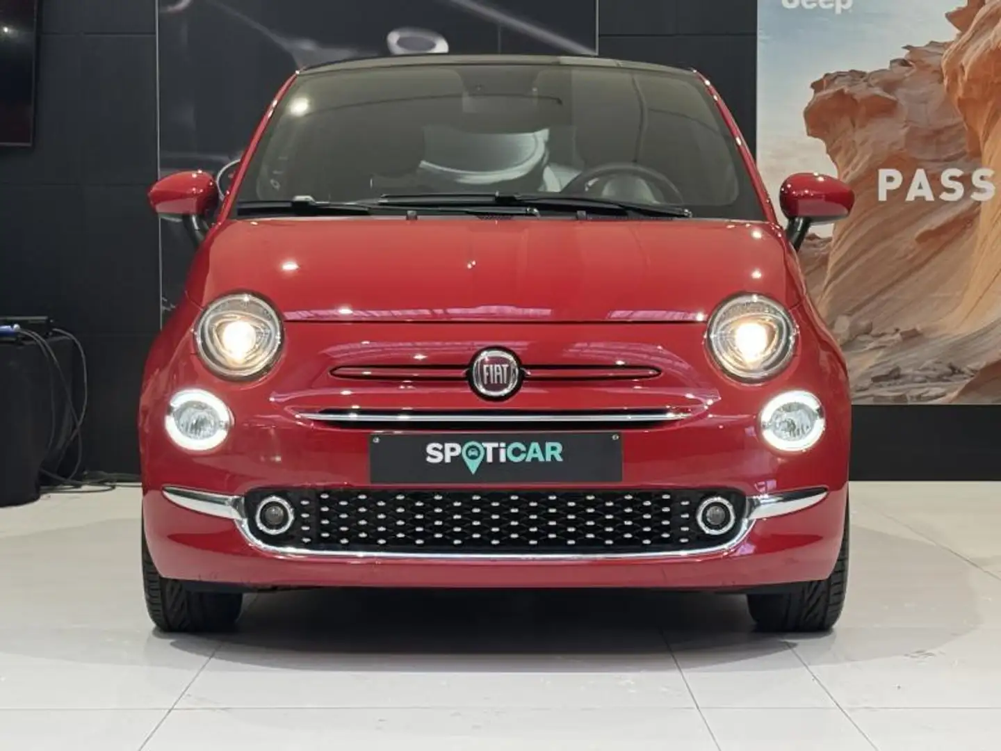 Fiat 500 RED My21 Rouge - 2