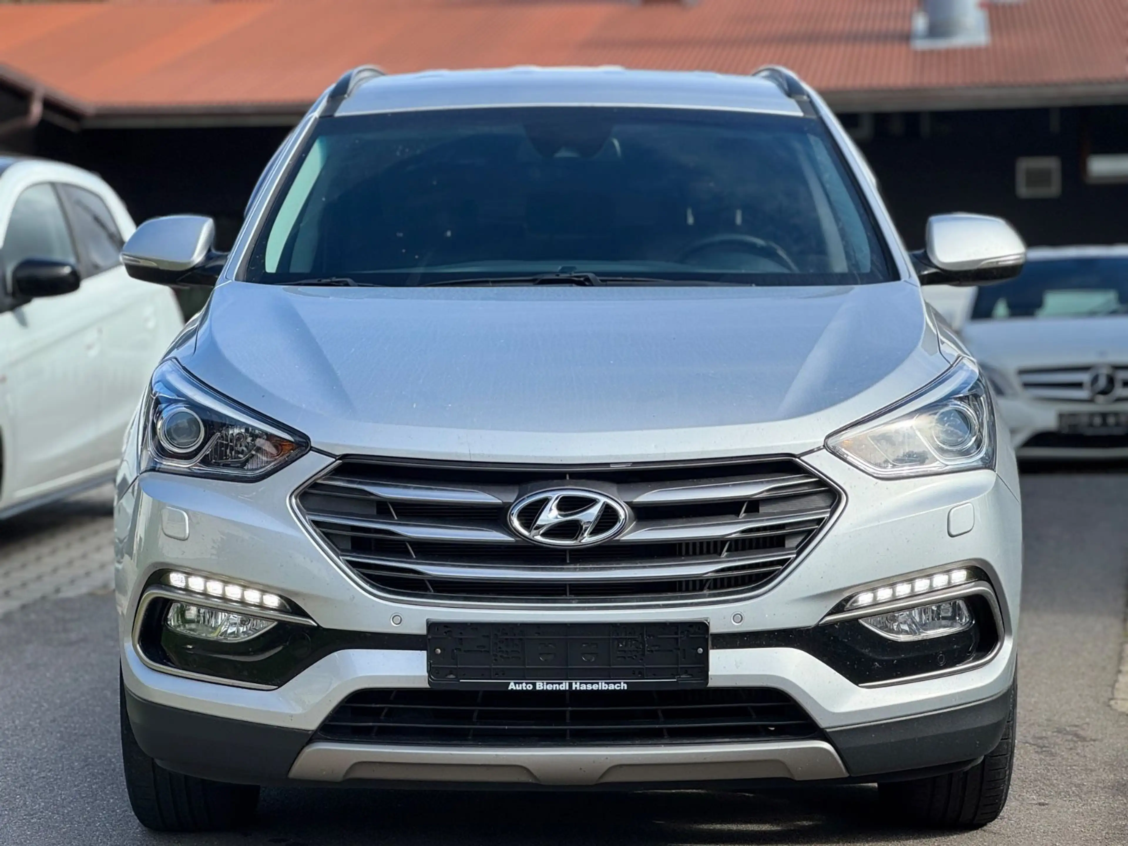 Hyundai SANTA FE blue Premium 4WD — photo 2