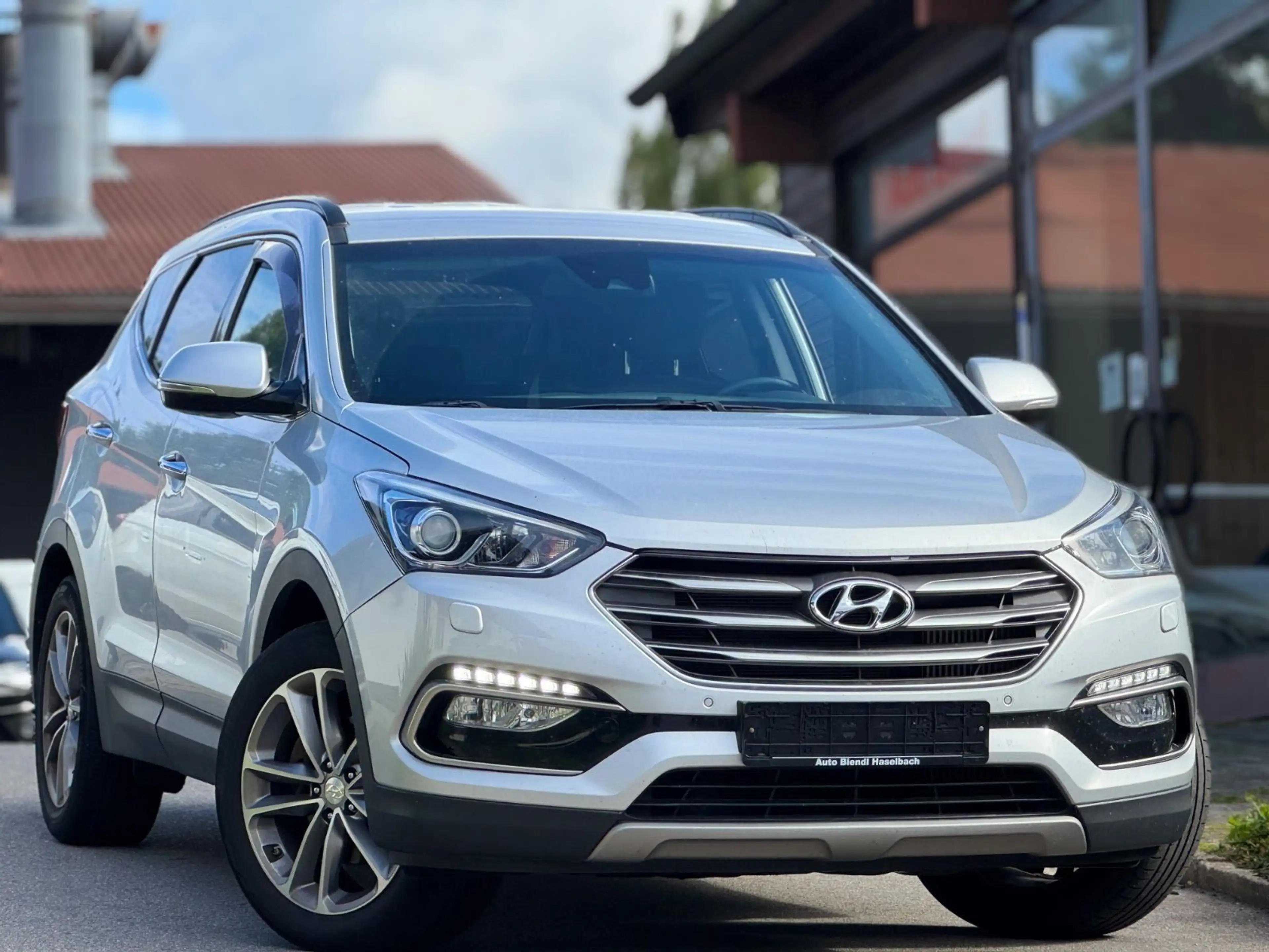 Hyundai SANTA FE blue Premium 4WD
