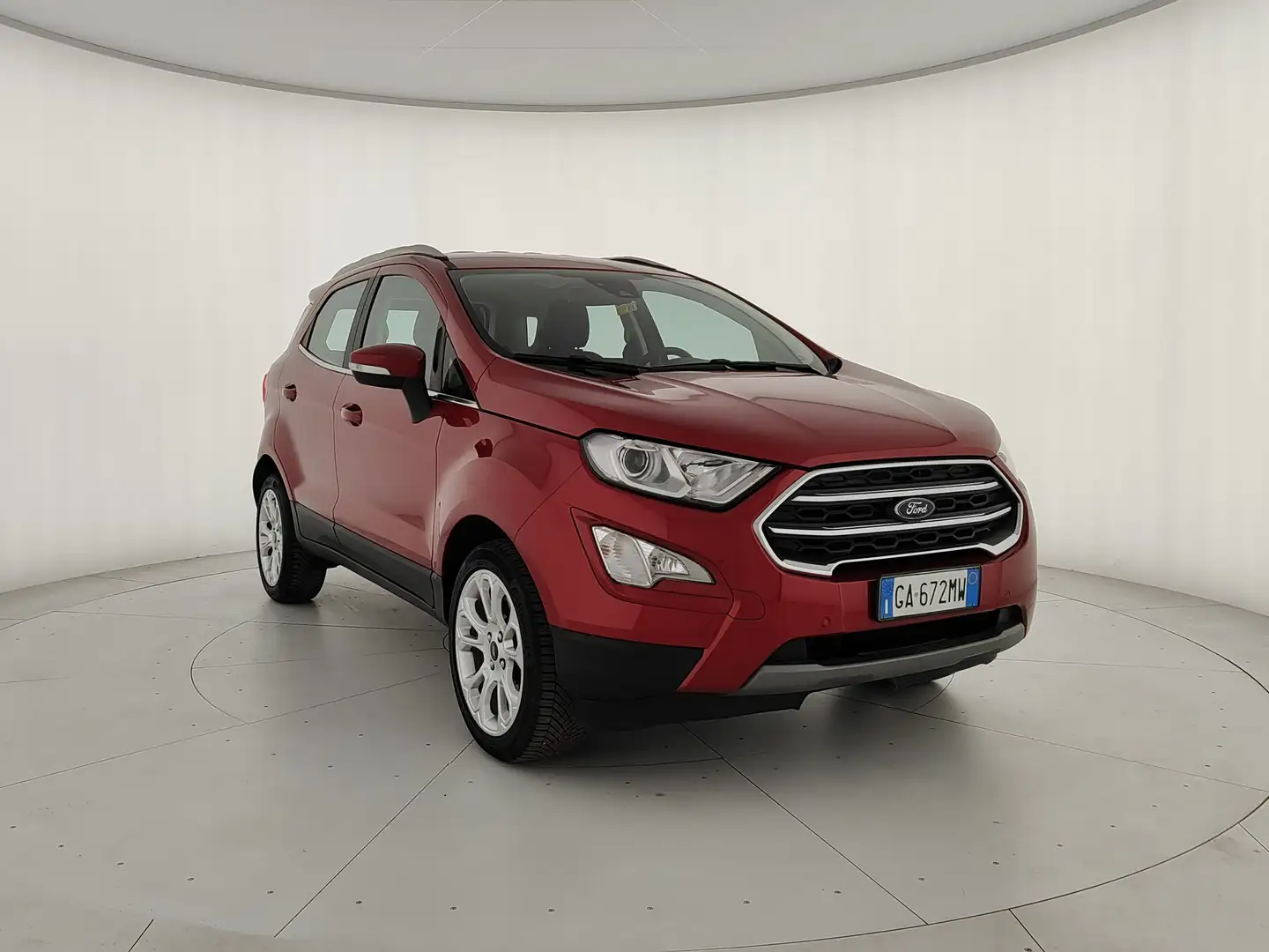 Ford EcoSport 1.0 ecoboost Titanium Piros - 1