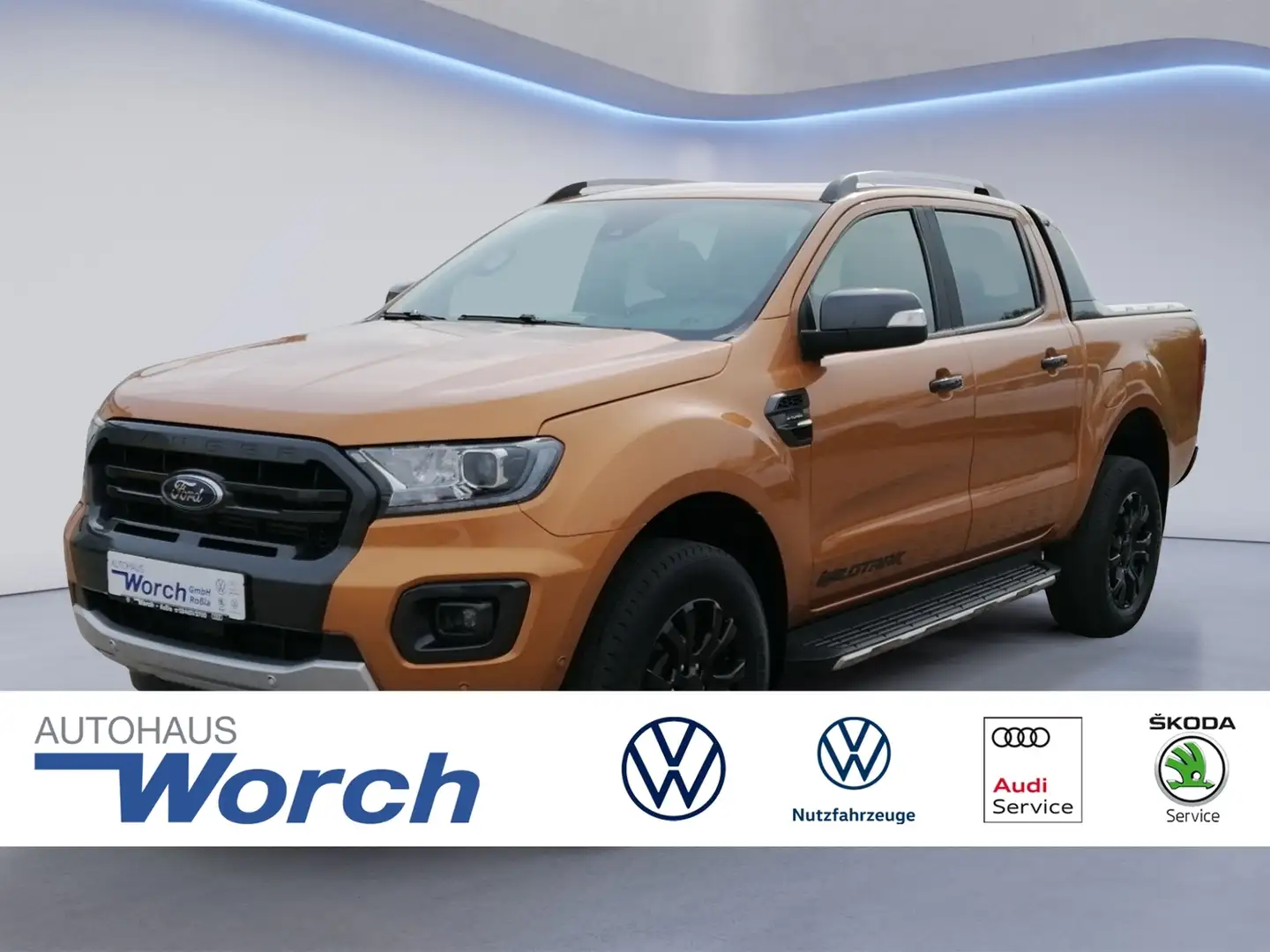 Ford Ranger 2.0 TDCI 4x4 Panther Wildtrak KAMERA+AHK Orange - 1