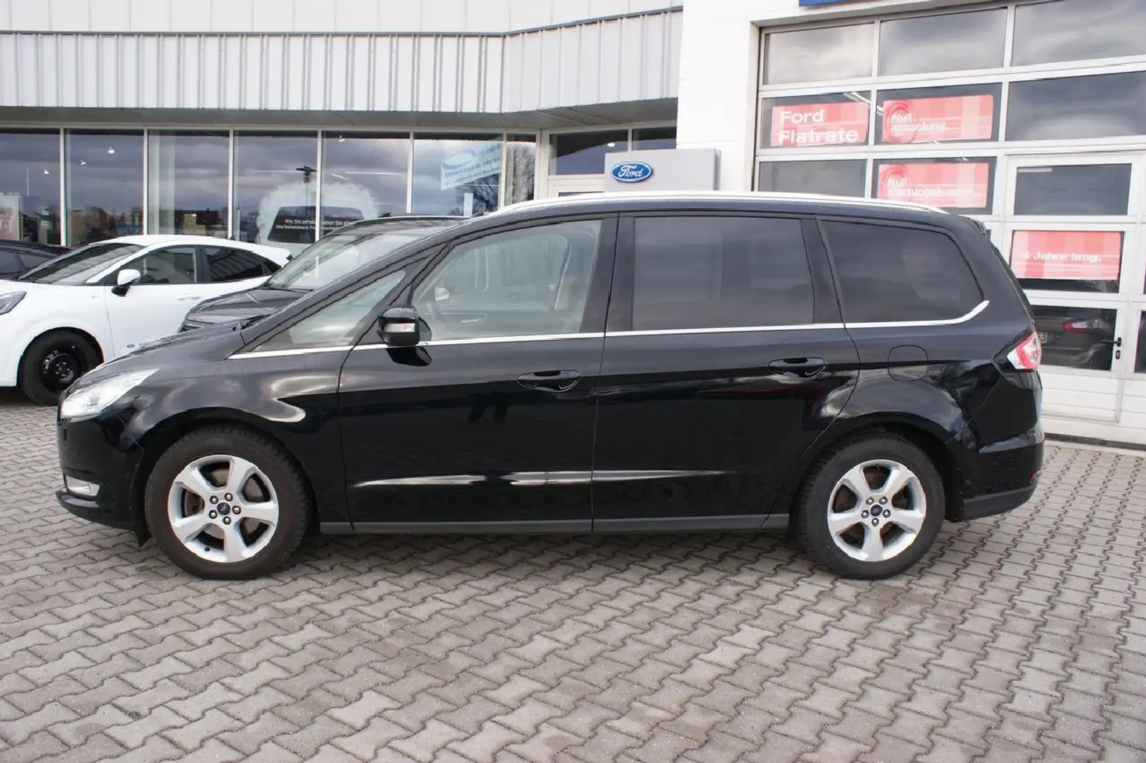 Ford Galaxy Titanium LED Alu-Räder Tempomat heizb.WSS Zwart - 2