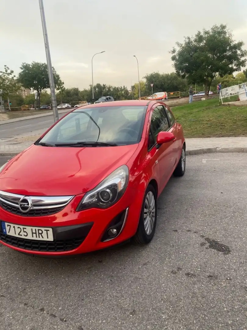 Opel Corsa 1.2 Selective MTA Rojo - 2