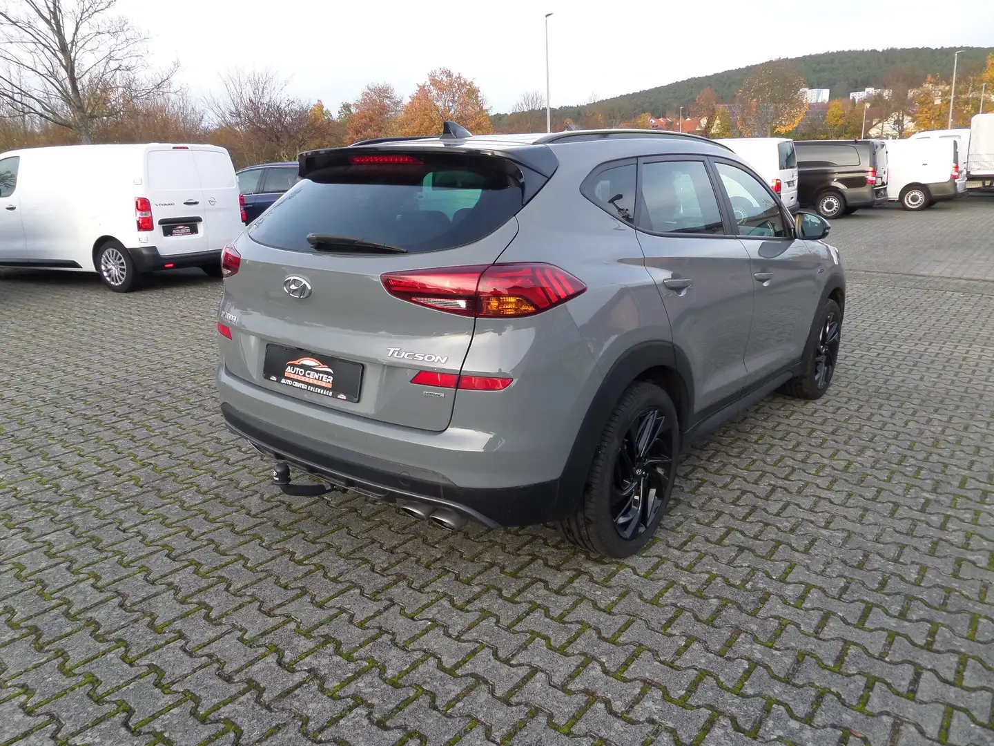 Hyundai TUCSON N Line Mild-Hybrid 4WD+Navi+Leder+AHK+ACC+LED+Auto Gris - 2