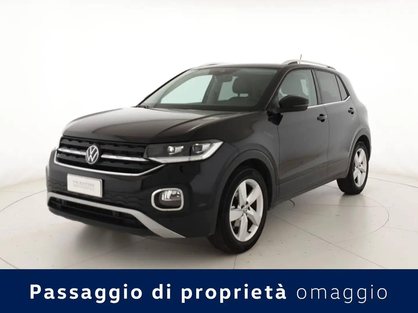 Volkswagen T-Cross 1.0 tsi advanced 110cv Zwart - 1
