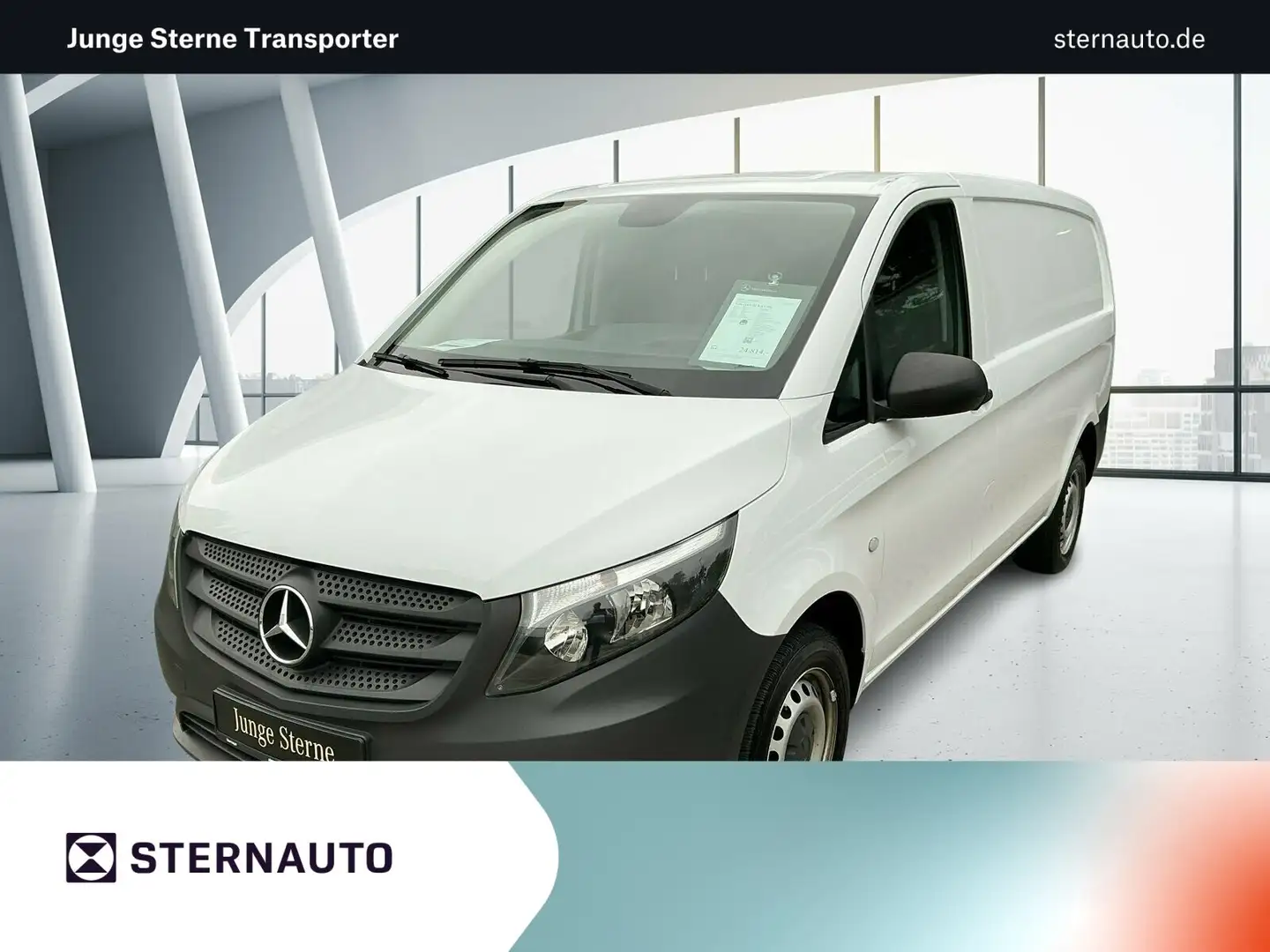 Mercedes-Benz Vito Vito 110 CDI KA Lang Pro/Navi/Klima/Kamera/Radio Blanc - 1