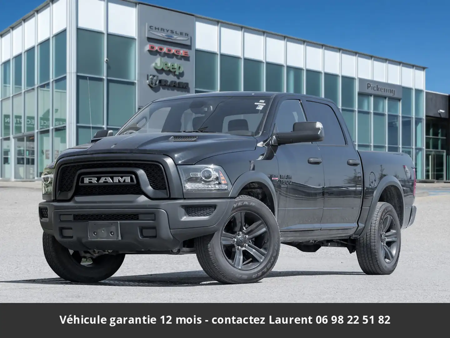 Dodge RAM Classic Warlock 5.7L 4x4 Tout compris hors homologation 4500e Noir - 1