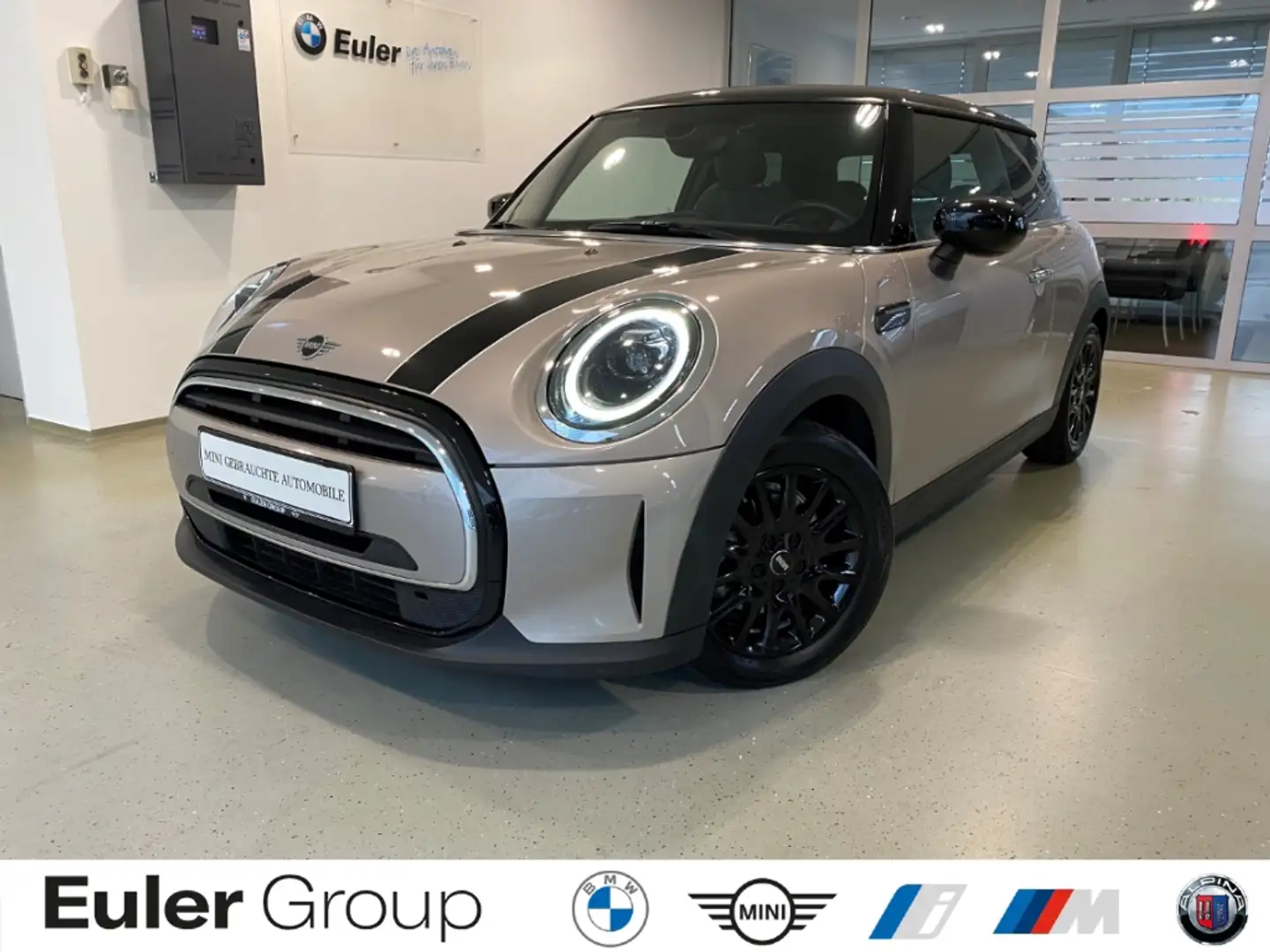 MINI Cooper 3-Türer Pano LED Navi Sportsitze Tempomat PDC Grau - 1