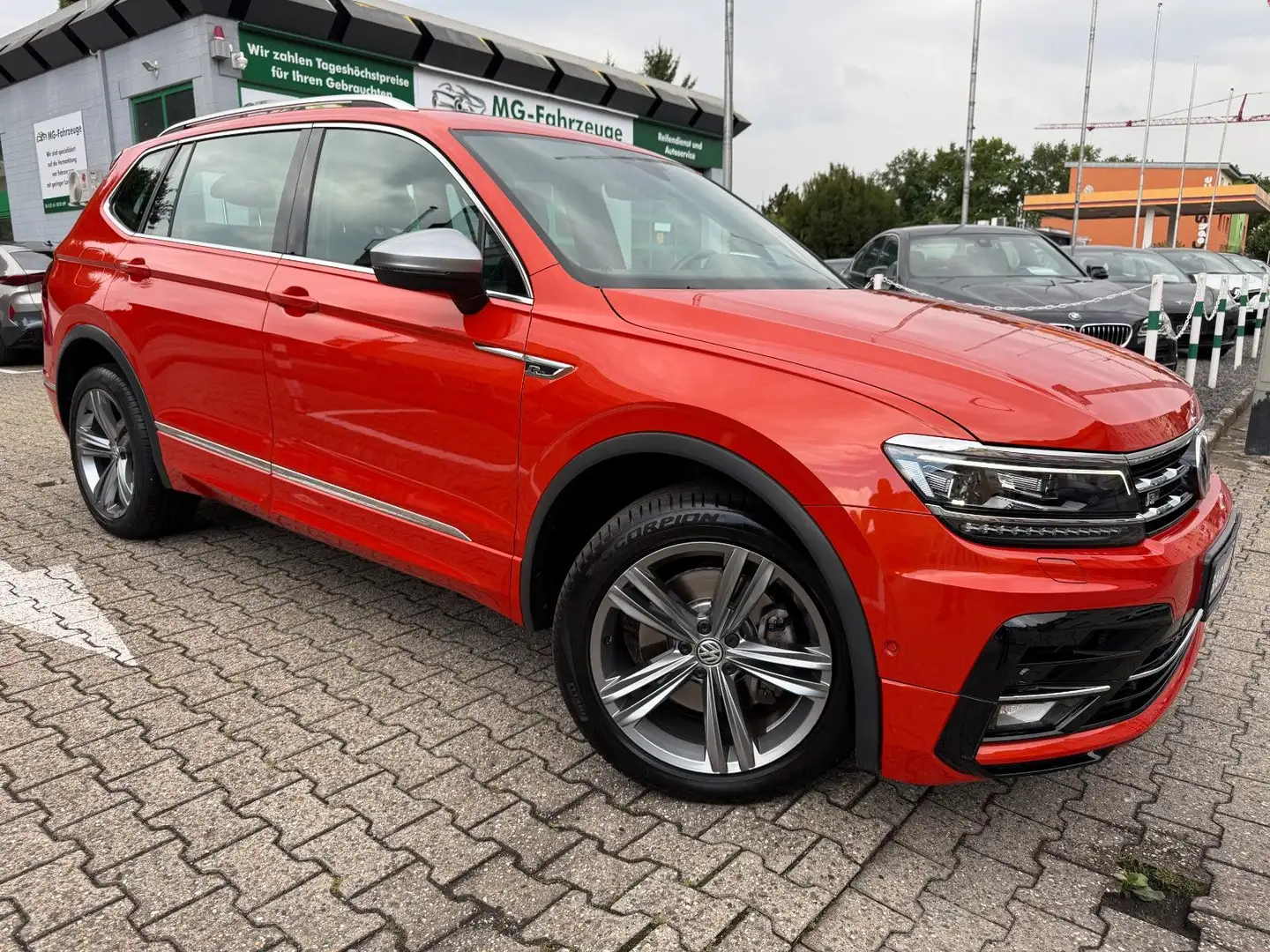 Volkswagen Tiguan Allspace R-LINE 4Motion AHK LED 7-SITZER Naranja - 2