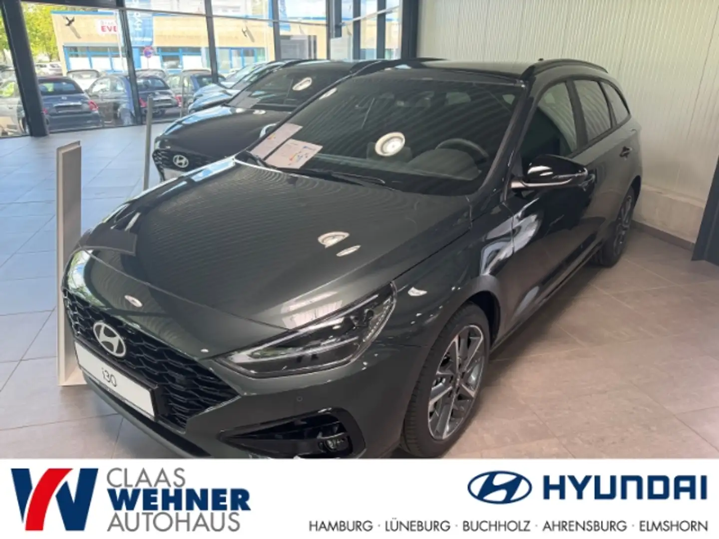Hyundai i30 cw Advantage 1.0 T-GDI EU6e Navi Digitales Cockpit Grün - 1