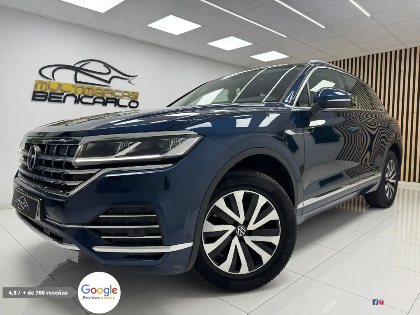 Volkswagen Touareg 3.0TDI V6 Premium Tiptronic Elegance 4M 170kW Azul - 2