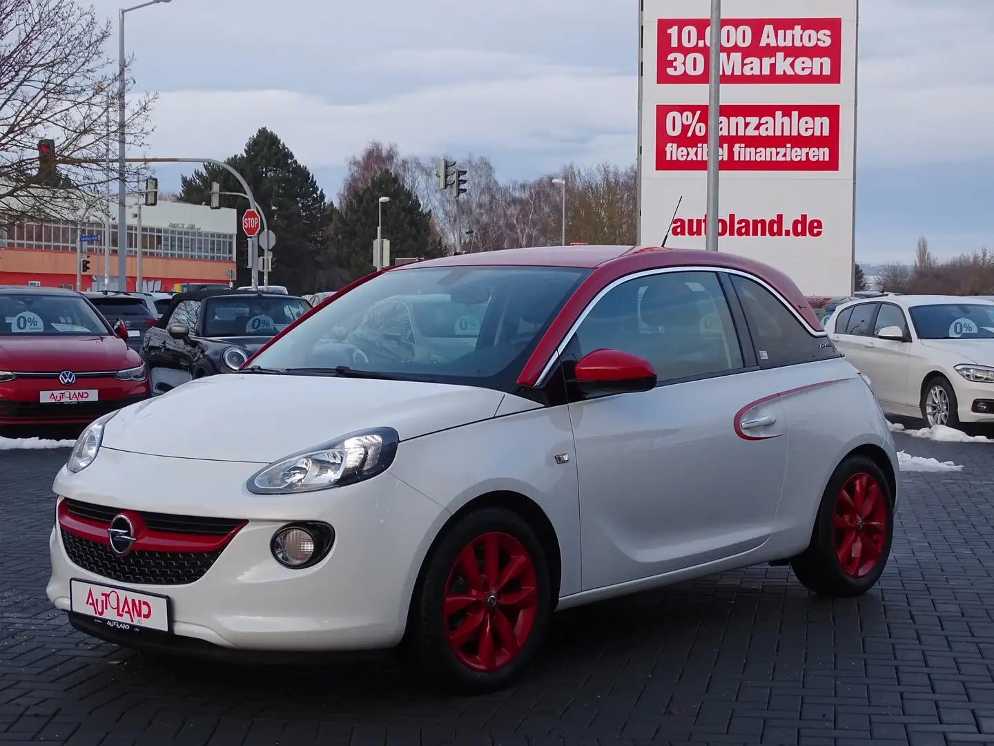 Opel Adam 1.4 DAB Tempomat Sitzheizung Bluetooth Blanc - 2