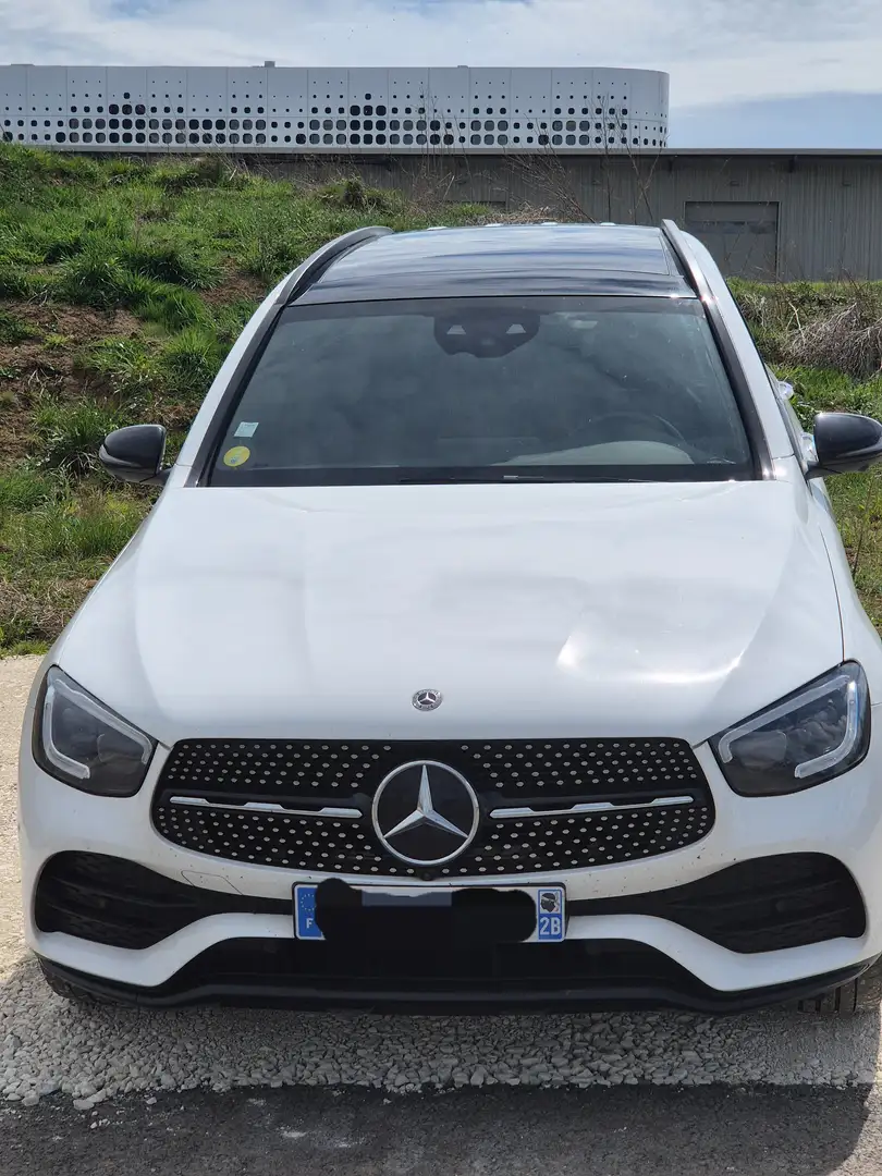 Mercedes-Benz GLC 300 GLC 300 d 9G-Tronic 4Matic AMG Line Blanc - 2