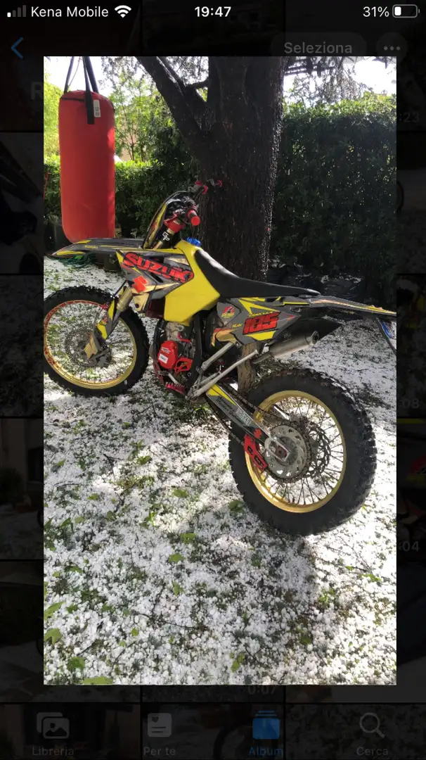 Suzuki RM 125 Amarillo - 1