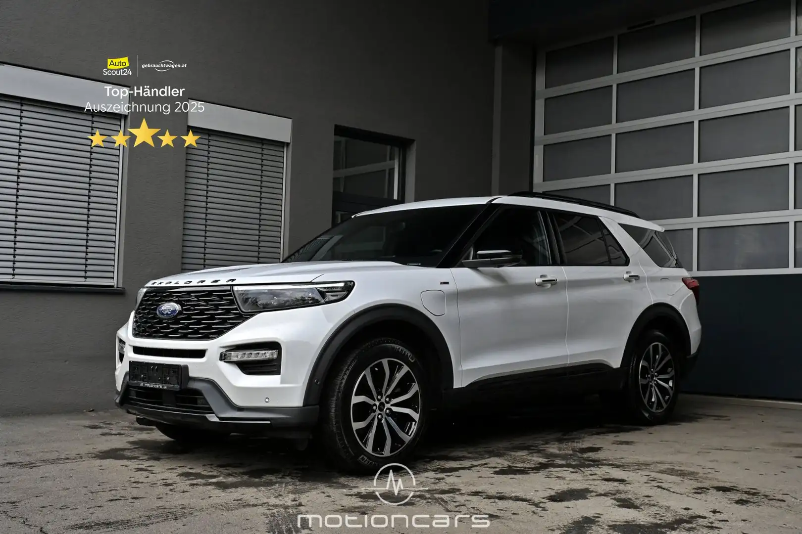 Ford Explorer 3.0 EcoBoost 4x4 ST-Line Plug-in-Hybrid 7-Sitzer Weiß - 1