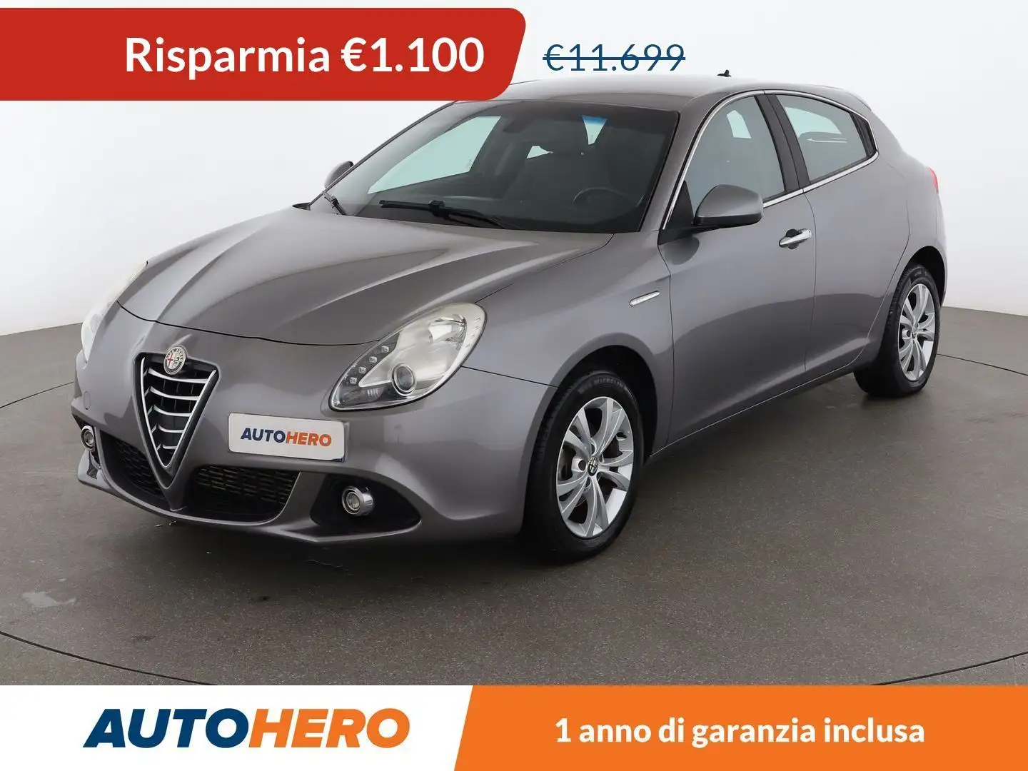 Alfa Romeo Giulietta 1.6 JTDM Distinctive 105 CV Grigio - 1