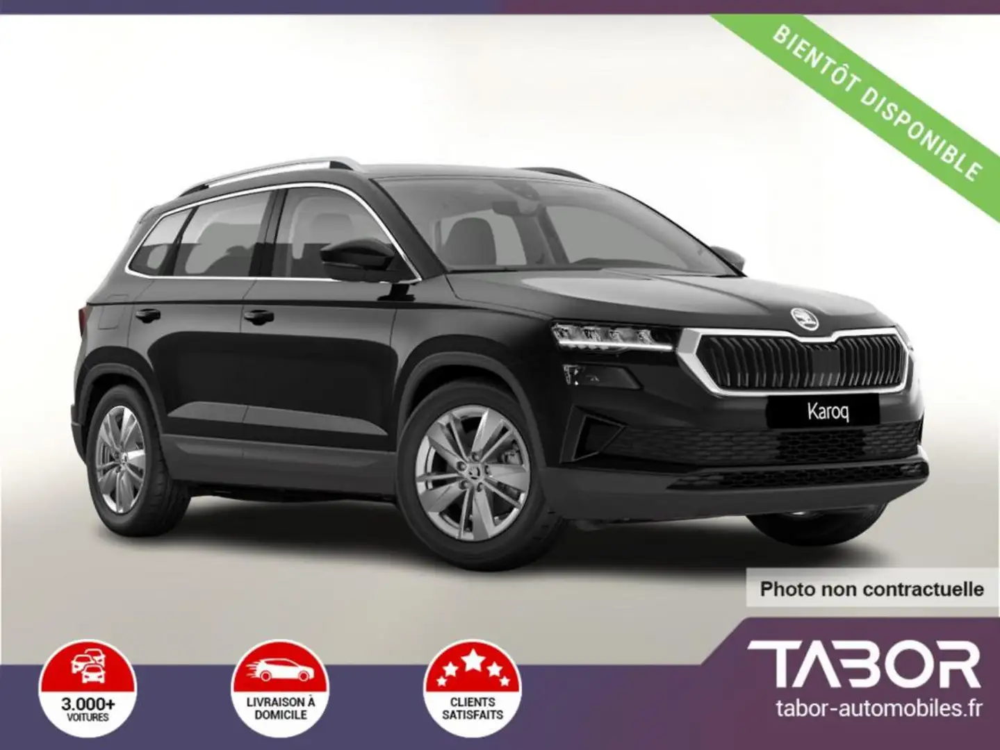 Skoda Karoq TSI 150 DSG Selection LED ACC GPS Noir - 1