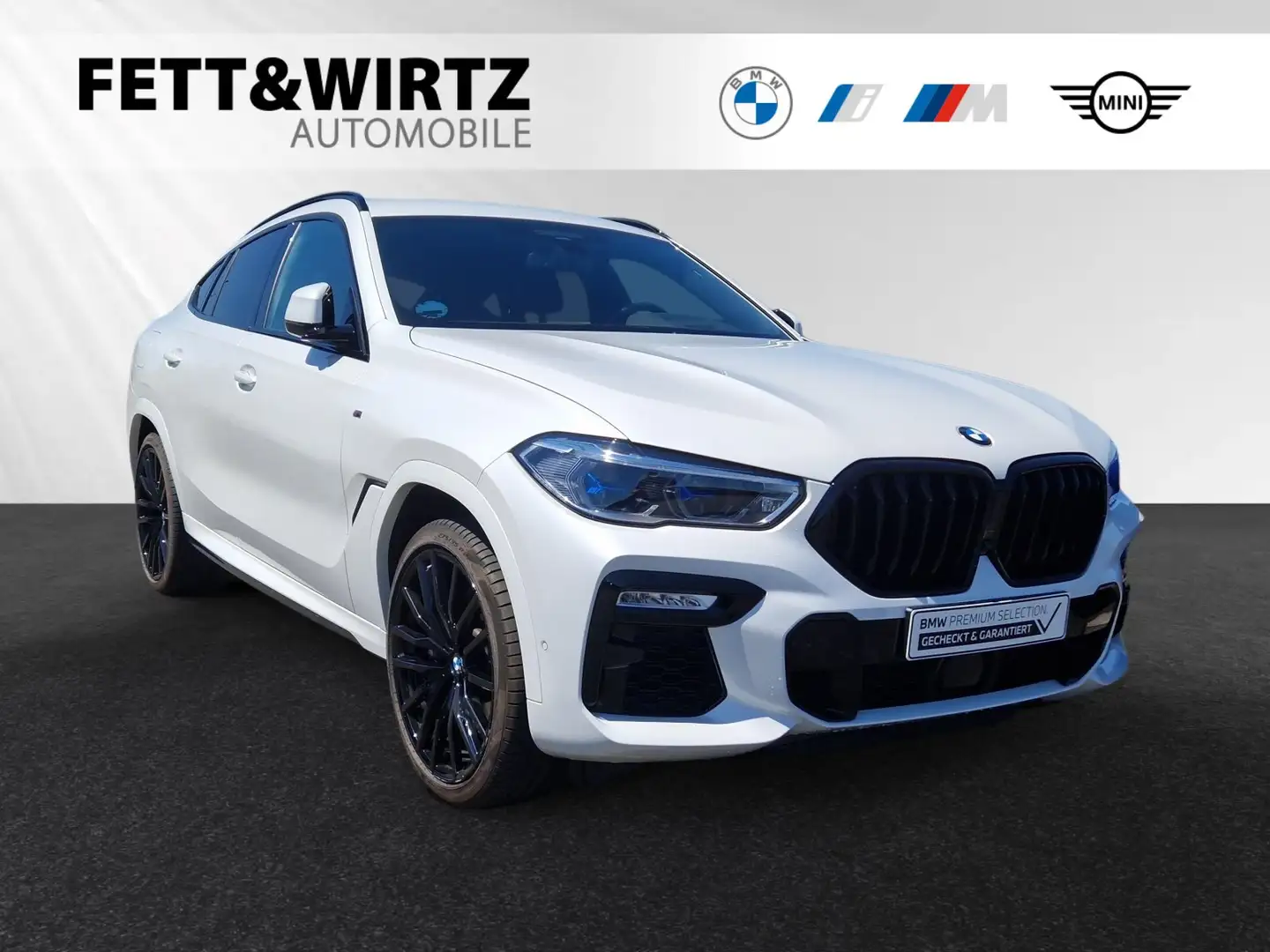 BMW X6 M50i 22" AHK Pano DAProf. Laser PA+ HUD Blanco - 1
