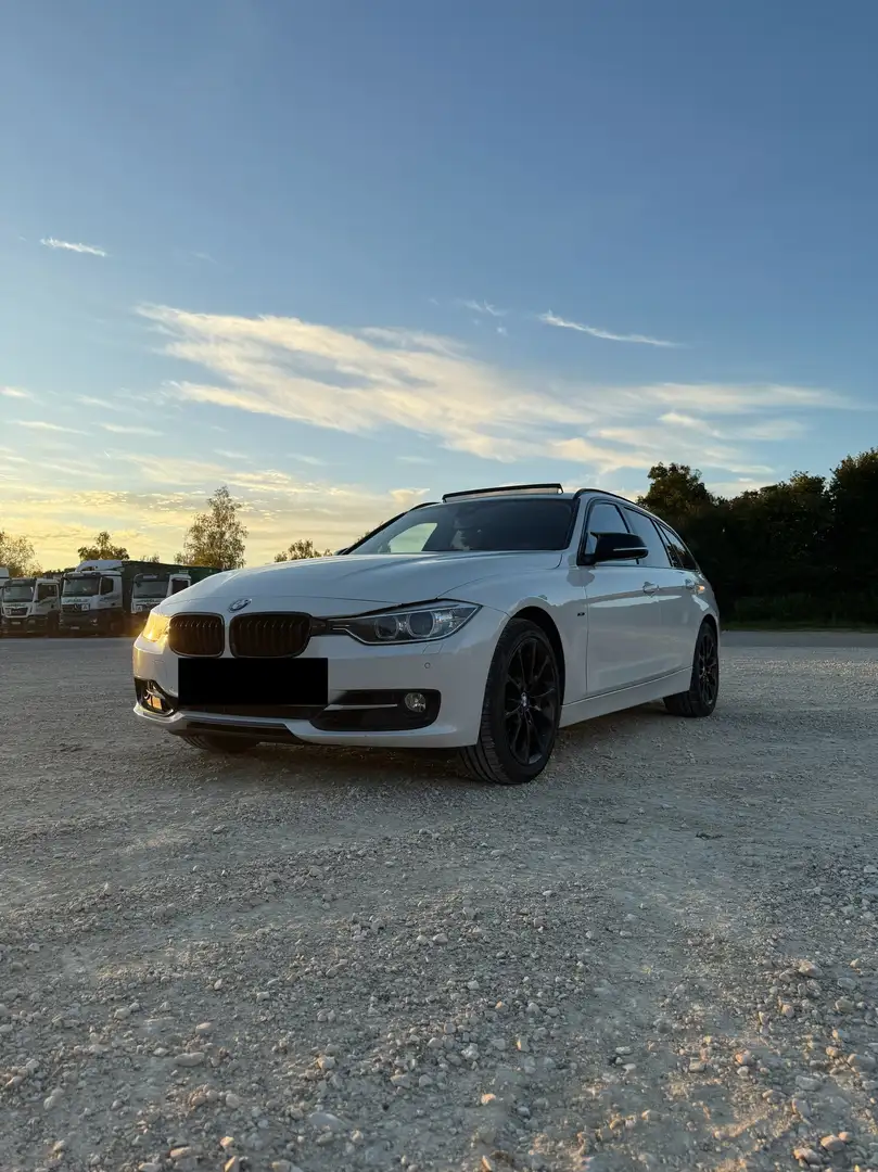 BMW 325 325d Touring Sport Line Weiß - 1