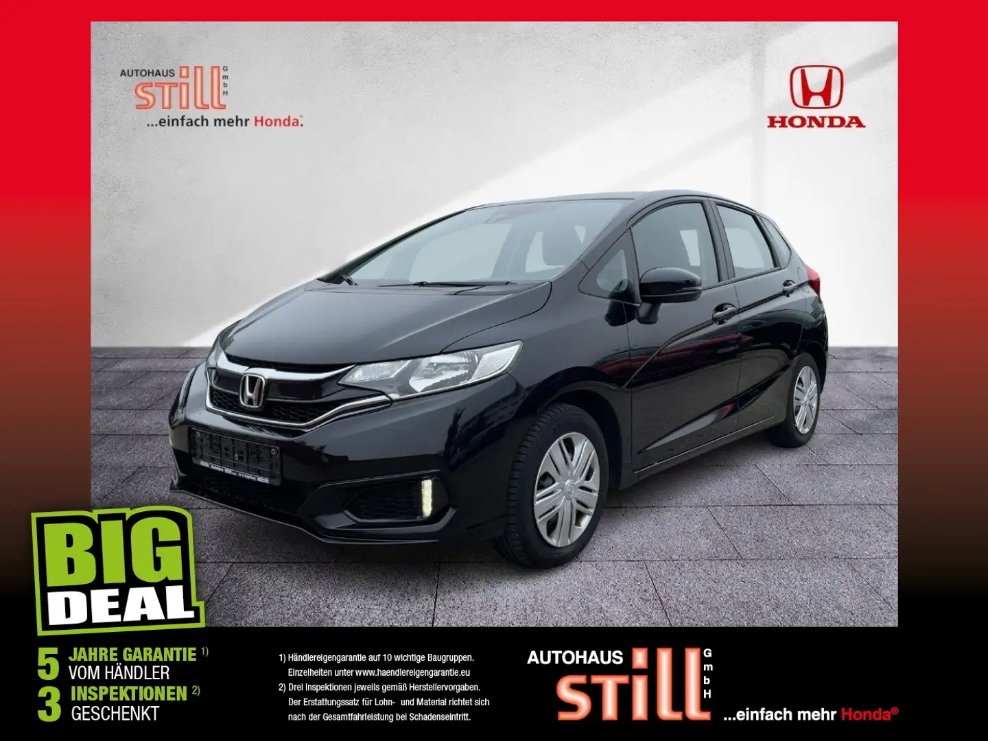 Honda Jazz 1.3 i-VTEC Trend Klima* Sitzheizung* AHK* Noir - 1