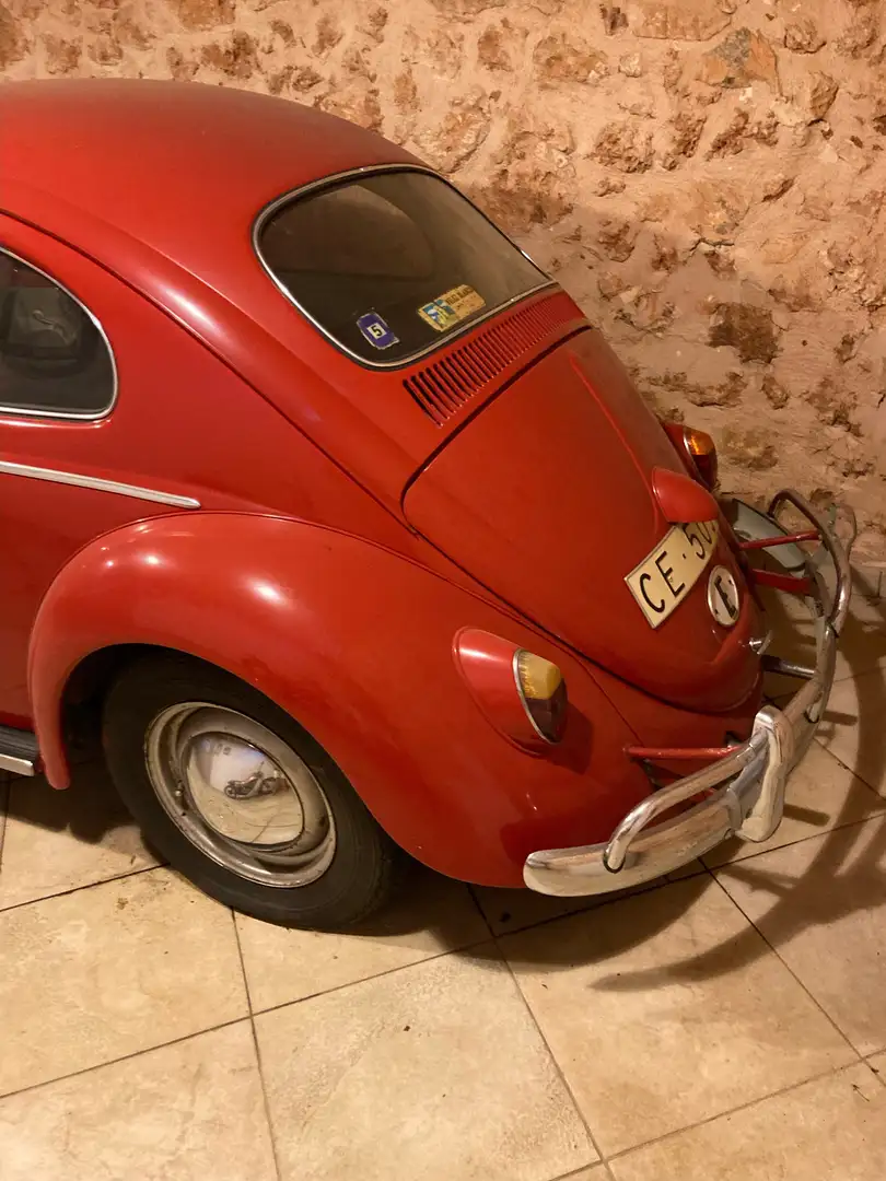 Volkswagen Escarabajo 1200 origen aléman Czerwony - 2