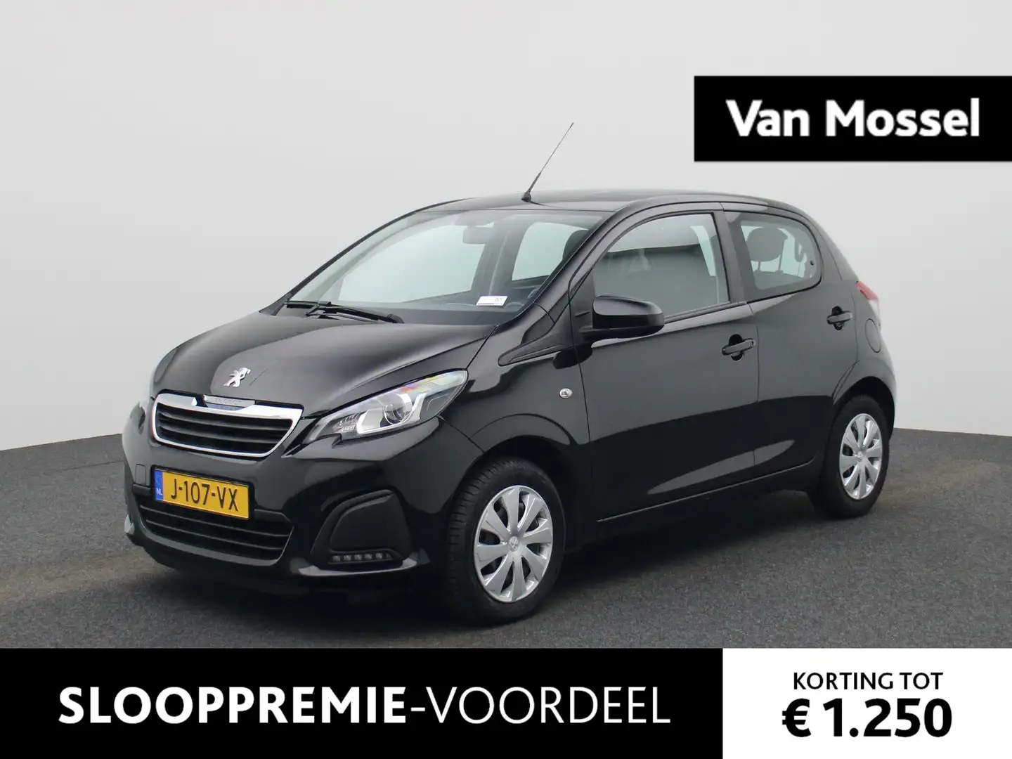 Peugeot 108 1.0 e-VTi Active | Airconditioning | Apple Carplay Noir - 1