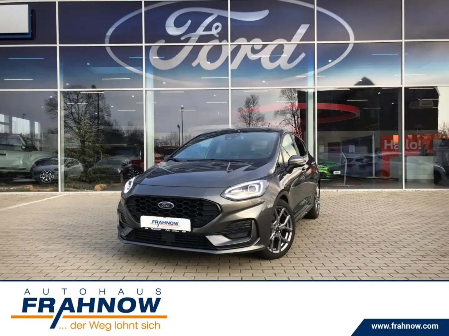 Ford Fiesta 1.0 EcoBoost MHEV ST-Line X LED Navi Keyless ACC Grau - 1