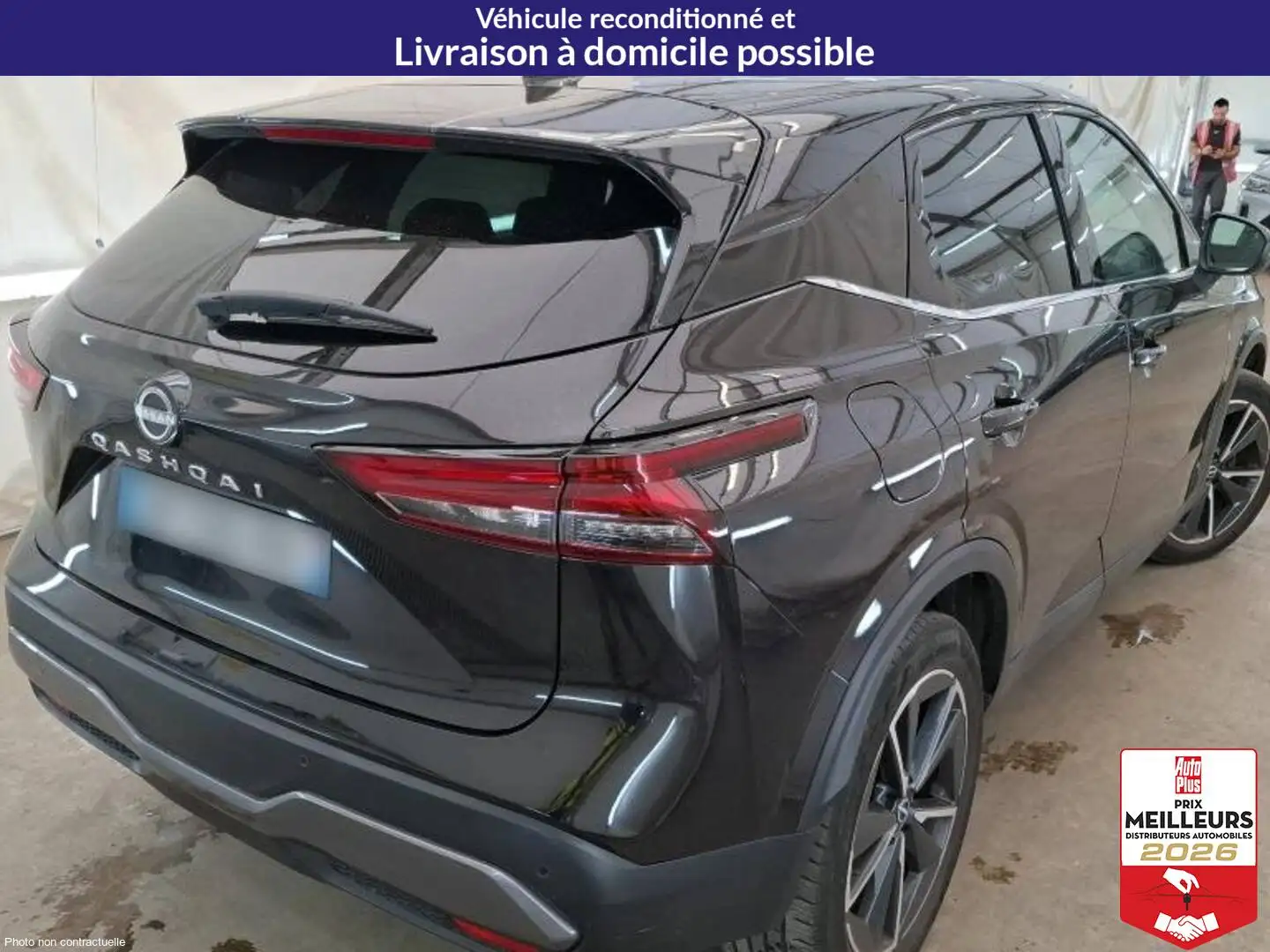 Nissan Qashqai+2 Qashqai Mild Hybrid 158 Xtronic Tekna Schwarz - 2