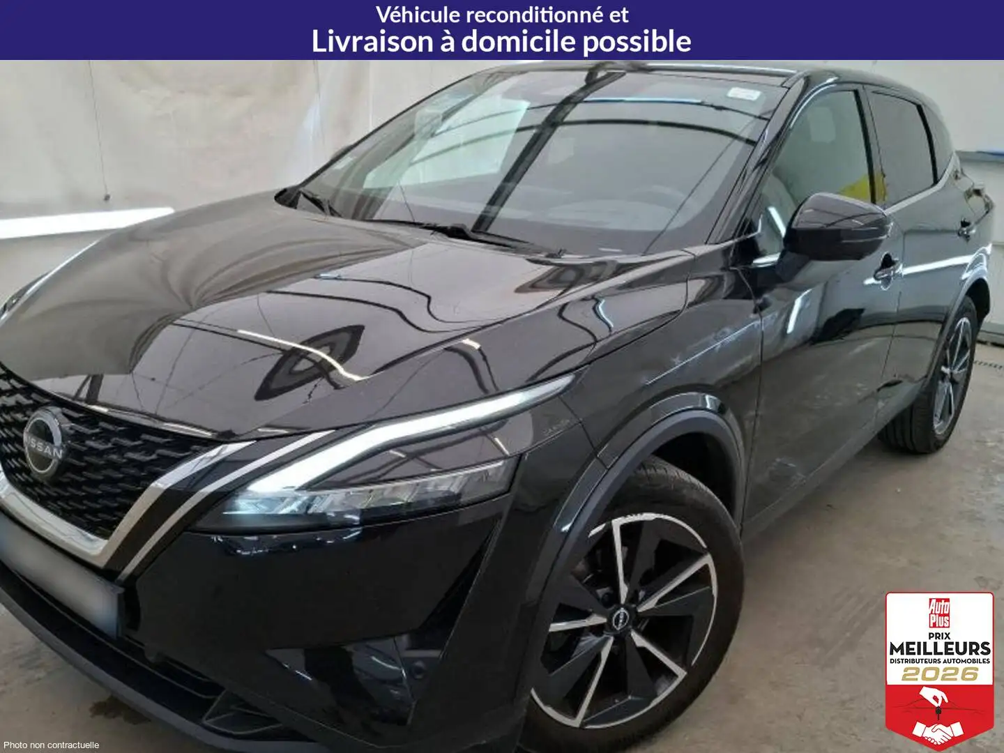 Nissan Qashqai+2 Qashqai Mild Hybrid 158 Xtronic Tekna Schwarz - 1