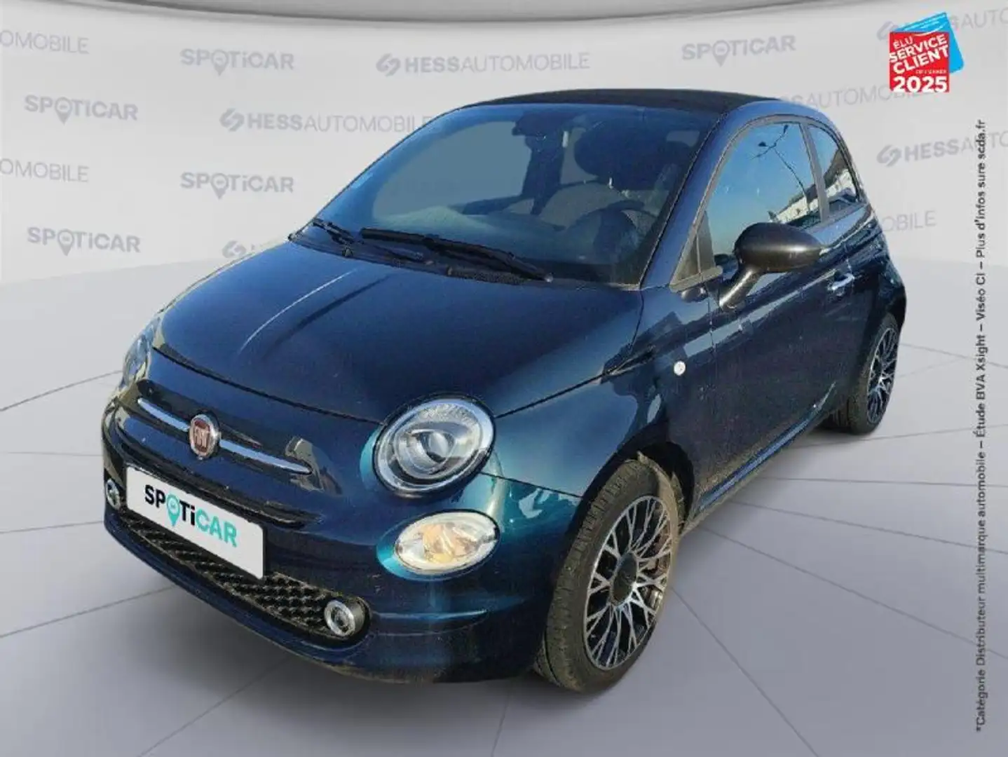 Fiat 500C 1.0 70ch BSG S\u0026S Pack Confort Blanc - 1