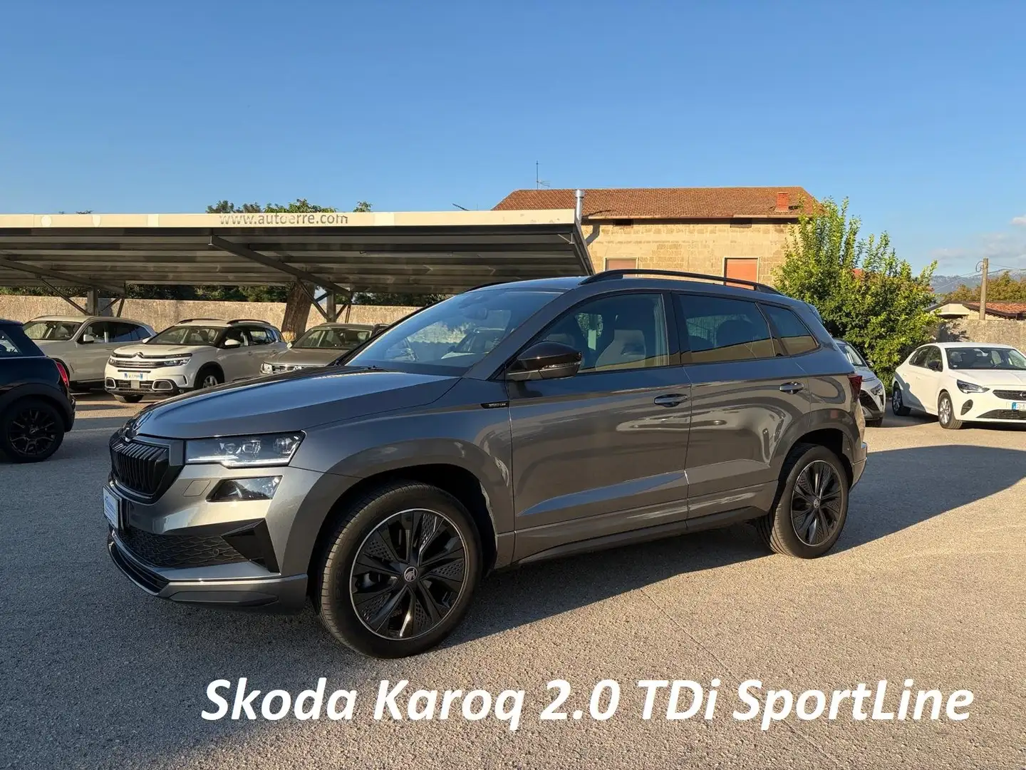 Skoda Karoq Karoq 2022 2.0 tdi evo Sportline 150cv dsg Grigio - 1