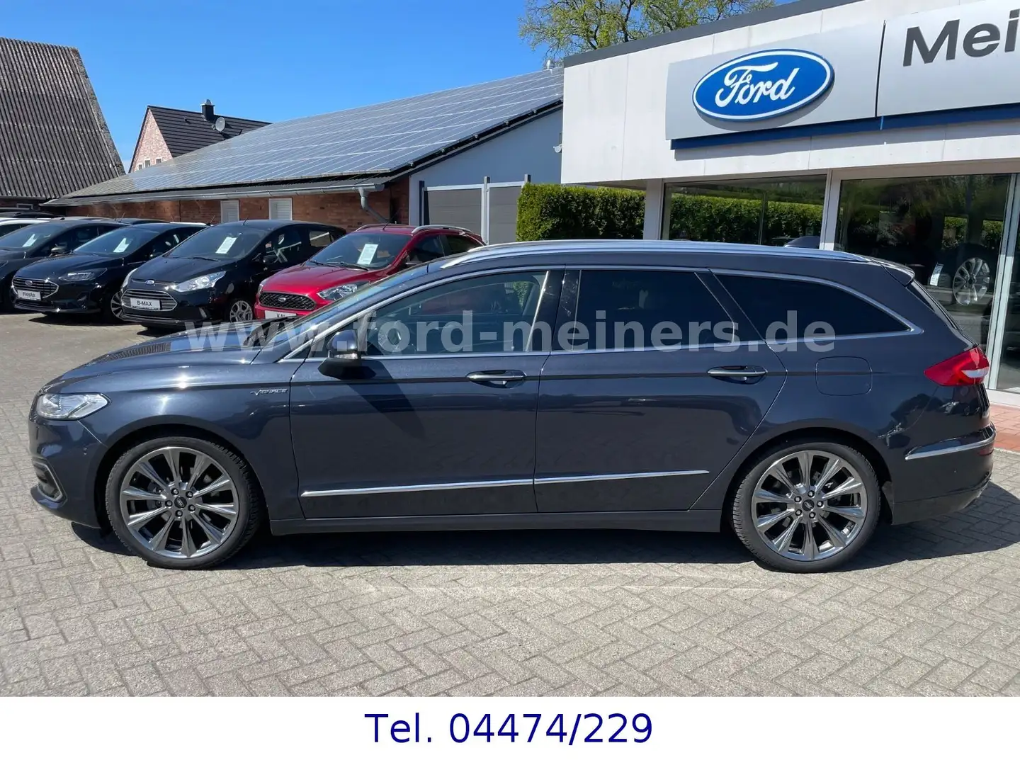 Ford Mondeo Turnier Hybrid Vignale *Pano+Massage++* Blau - 2