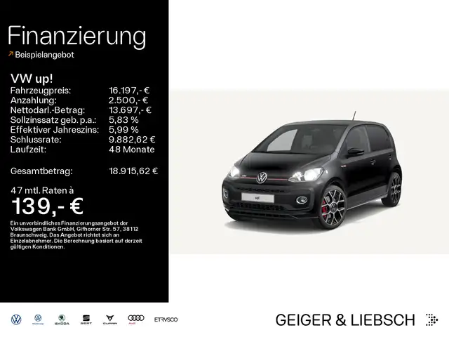 Volkswagen up! 1.0 TSI GTI*NAVI*KAMERA*PDC*SHZ*KLIMA*DAB+