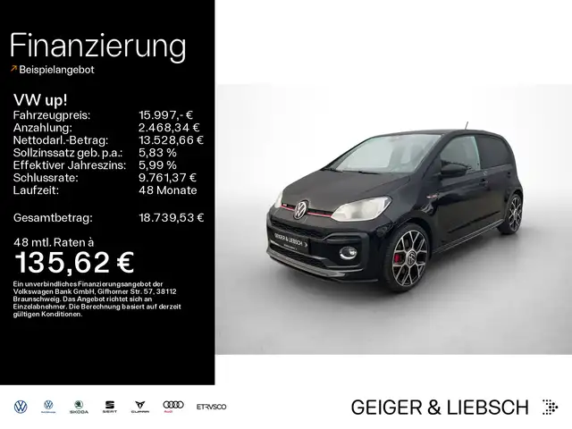Volkswagen up! 1.0 TSI GTI*NAVI*KAMERA*PDC*SHZ*KLIMA*DAB+